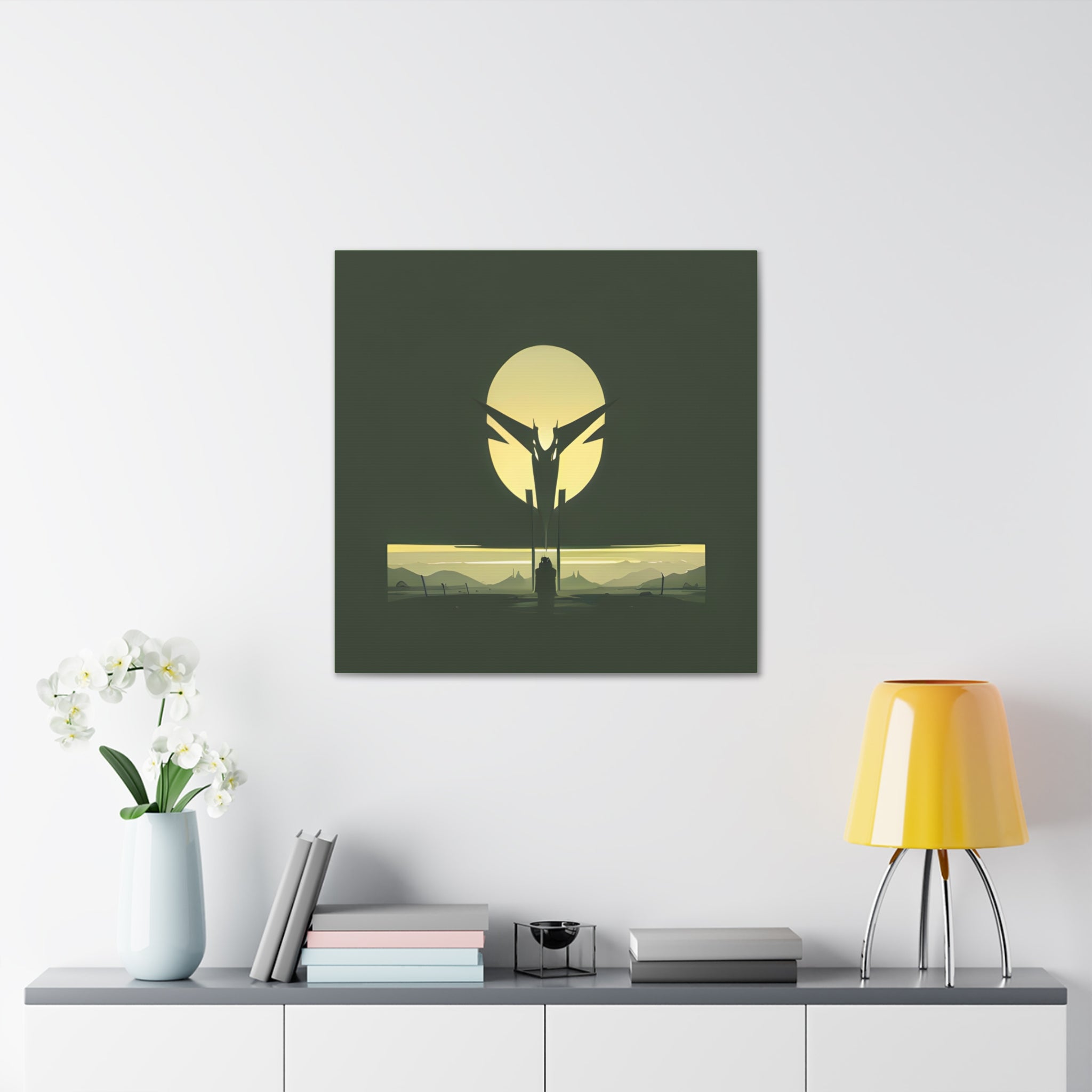 AI Vigilante themed Canvas Gallery Wraps