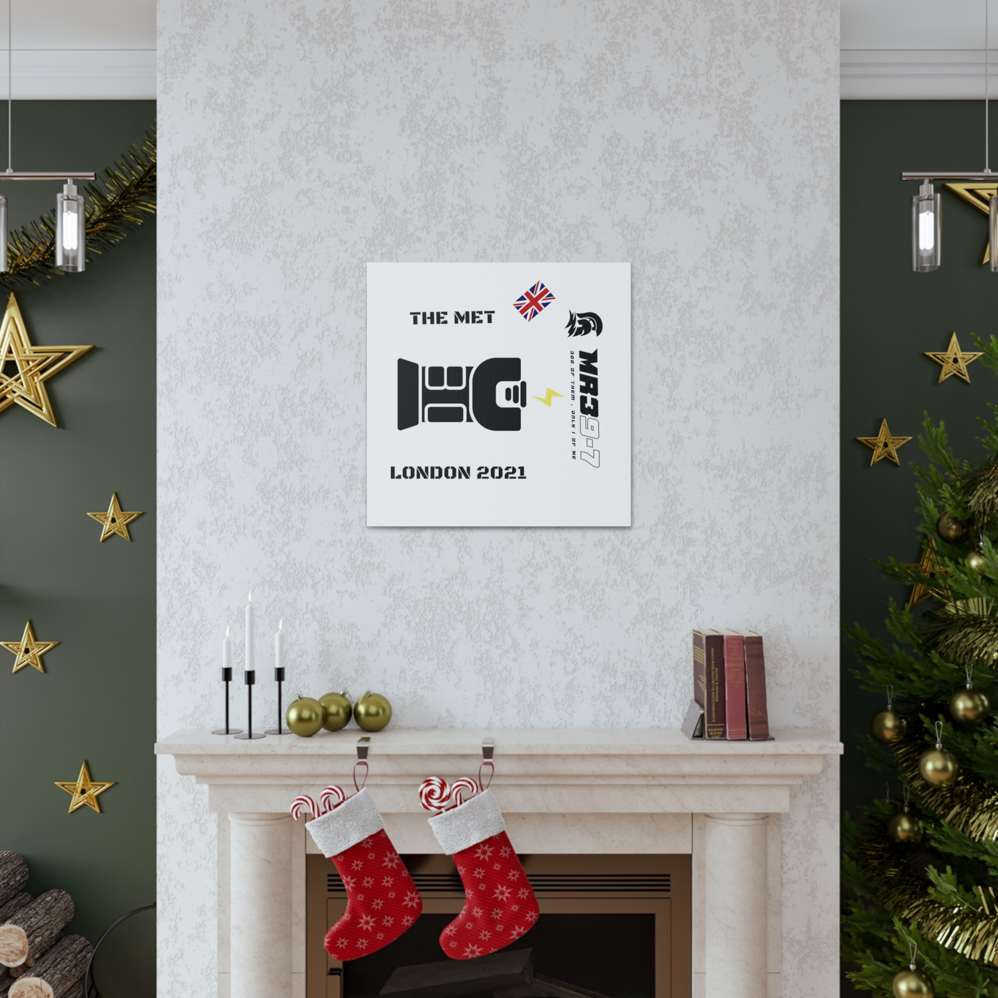 Copy of Canvas Gallery Wraps MR 39 Tasered by The MET 2021