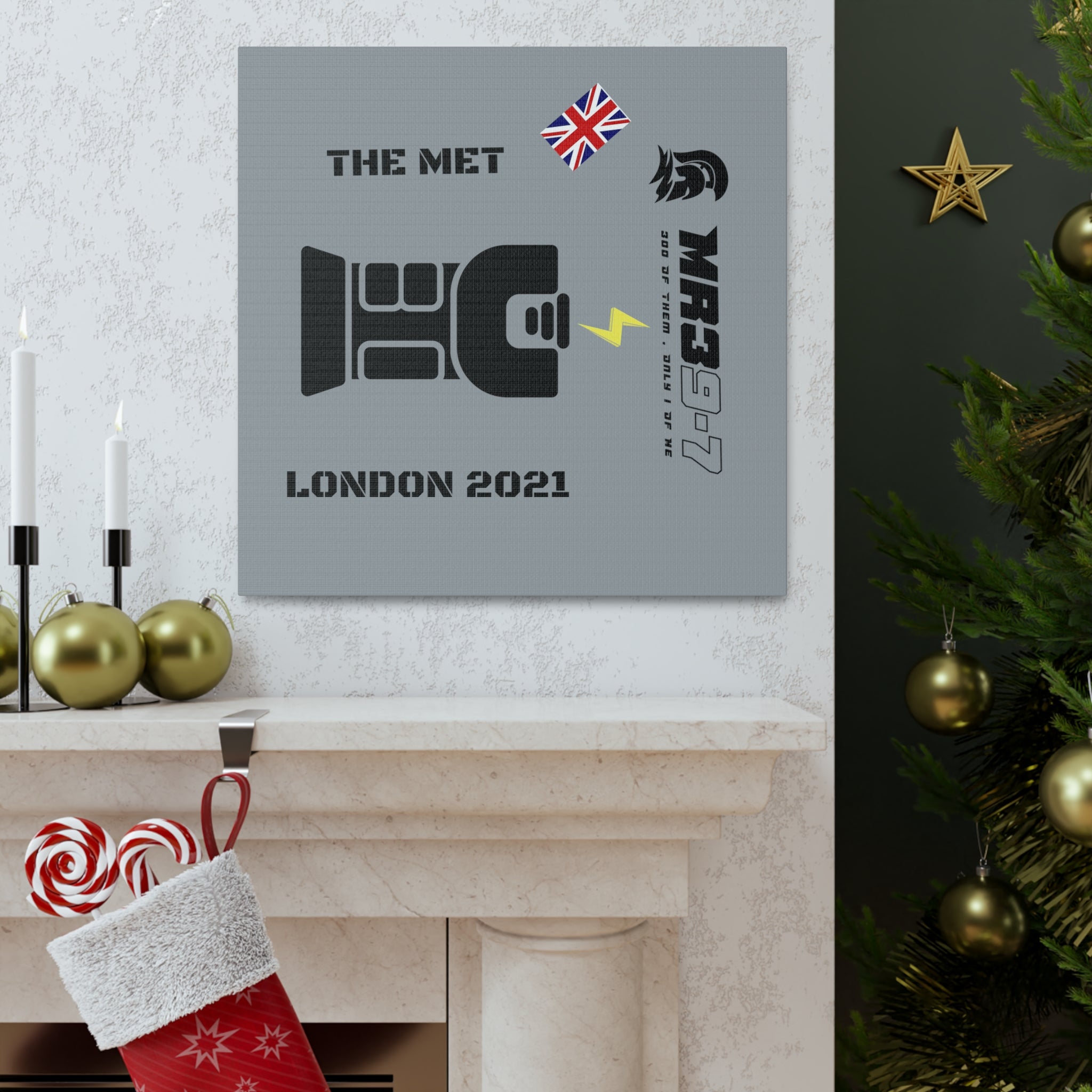 Copy of Canvas Gallery Wraps MR 39 Tasered by The MET 2021