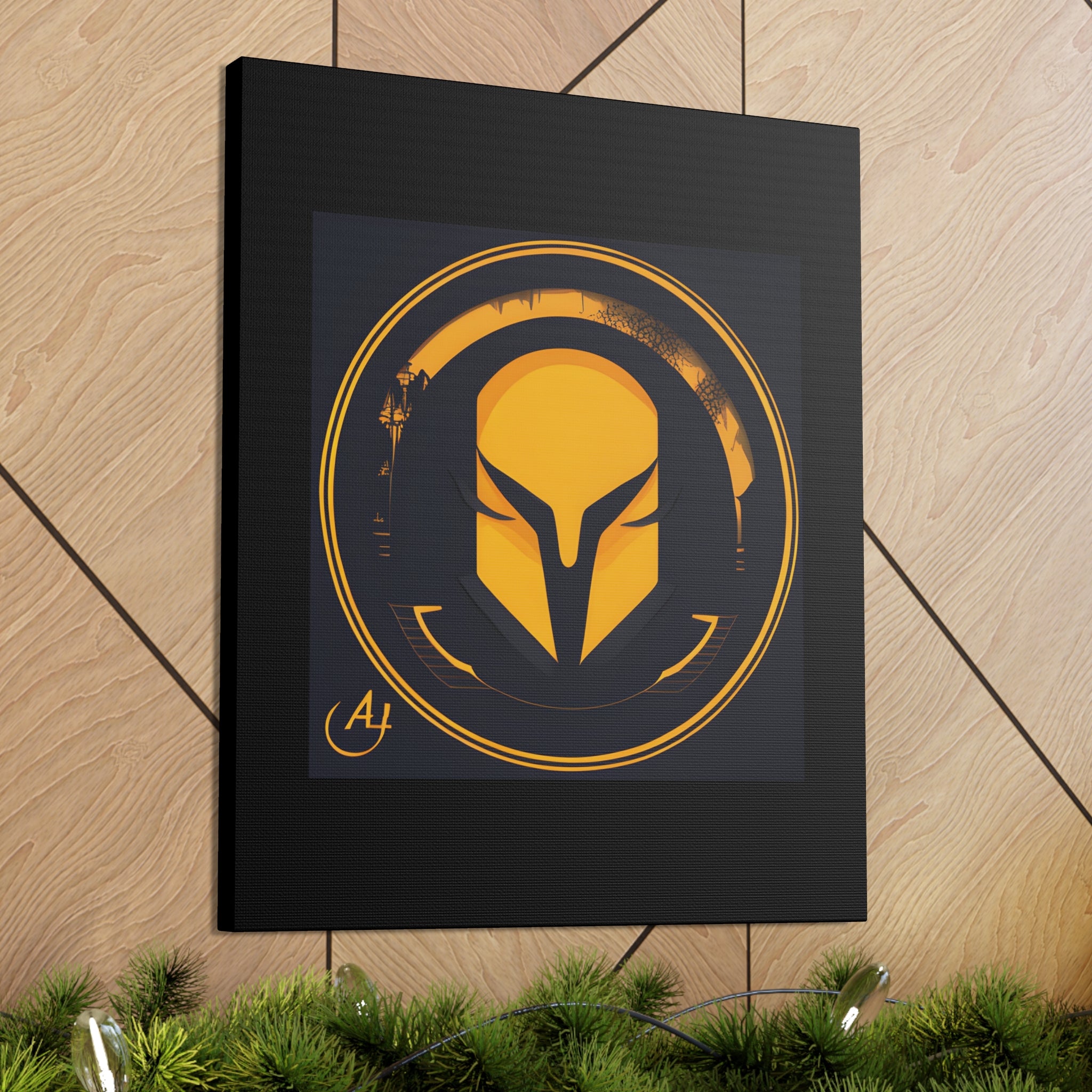 AI Vigilante themed Canvas Gallery Wraps