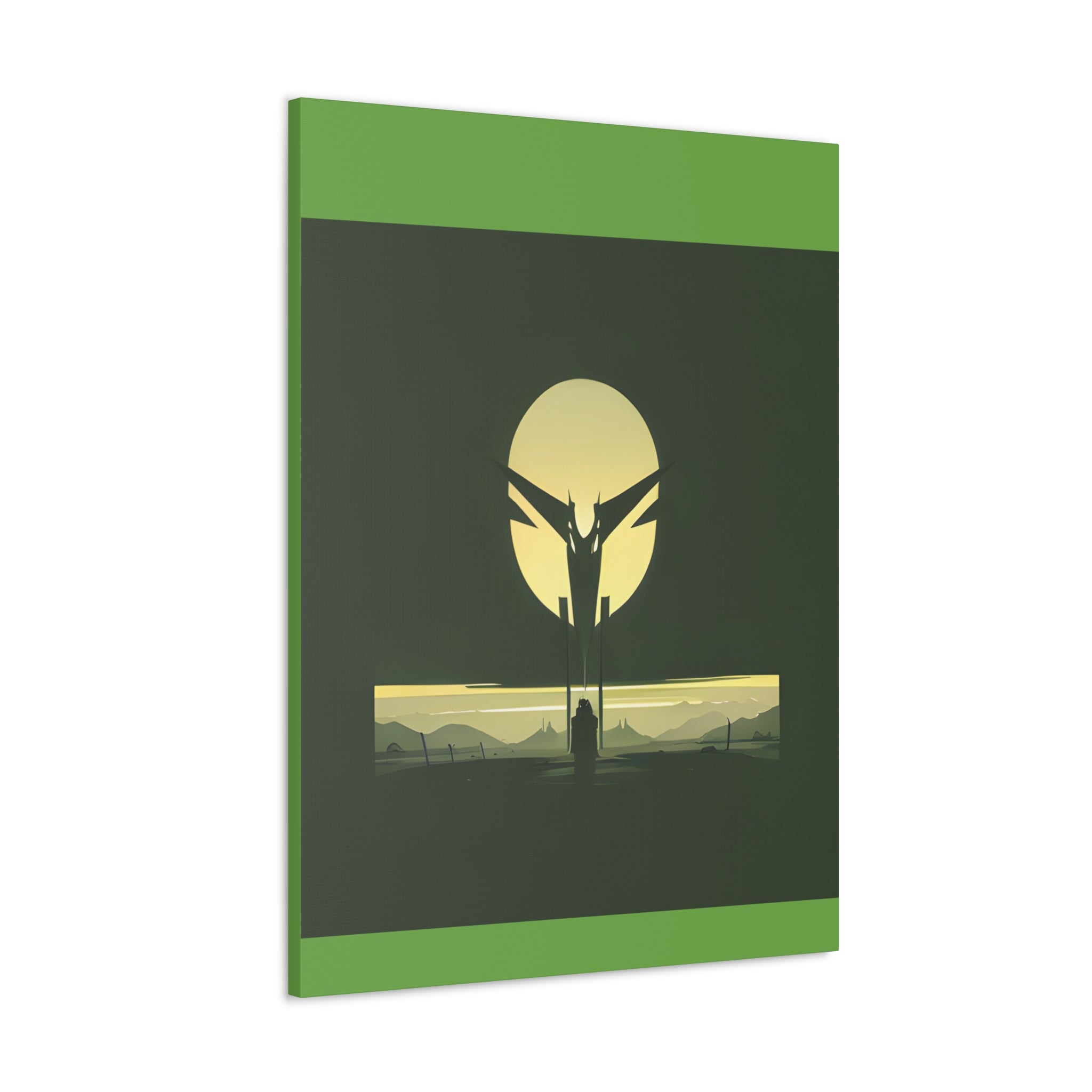 AI Vigilante themed Canvas Gallery Wraps