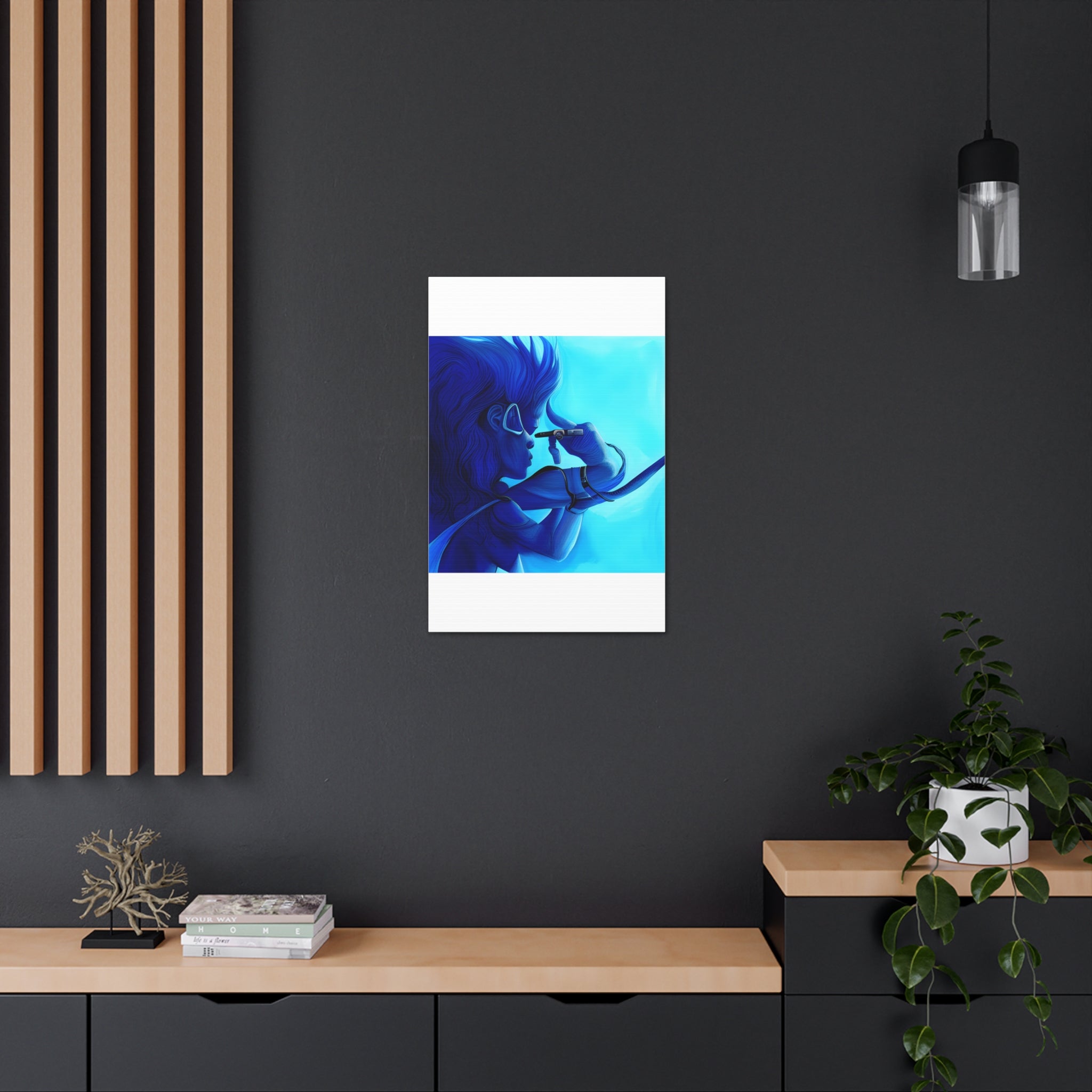 Canvas Gallery Wraps AI•Scuba Dive 1P QEII & Country generated
