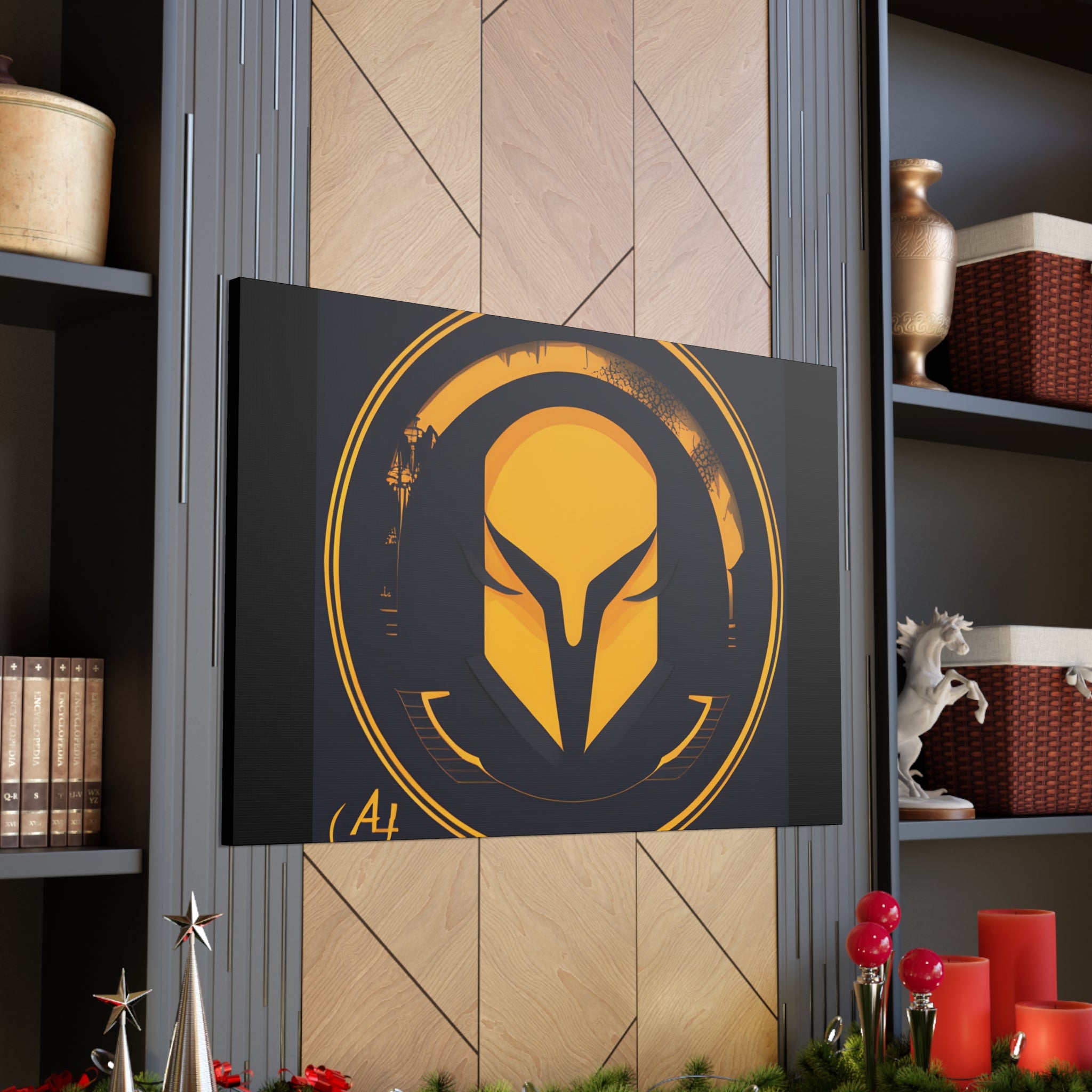 AI Vigilante themed Canvas Gallery Wraps
