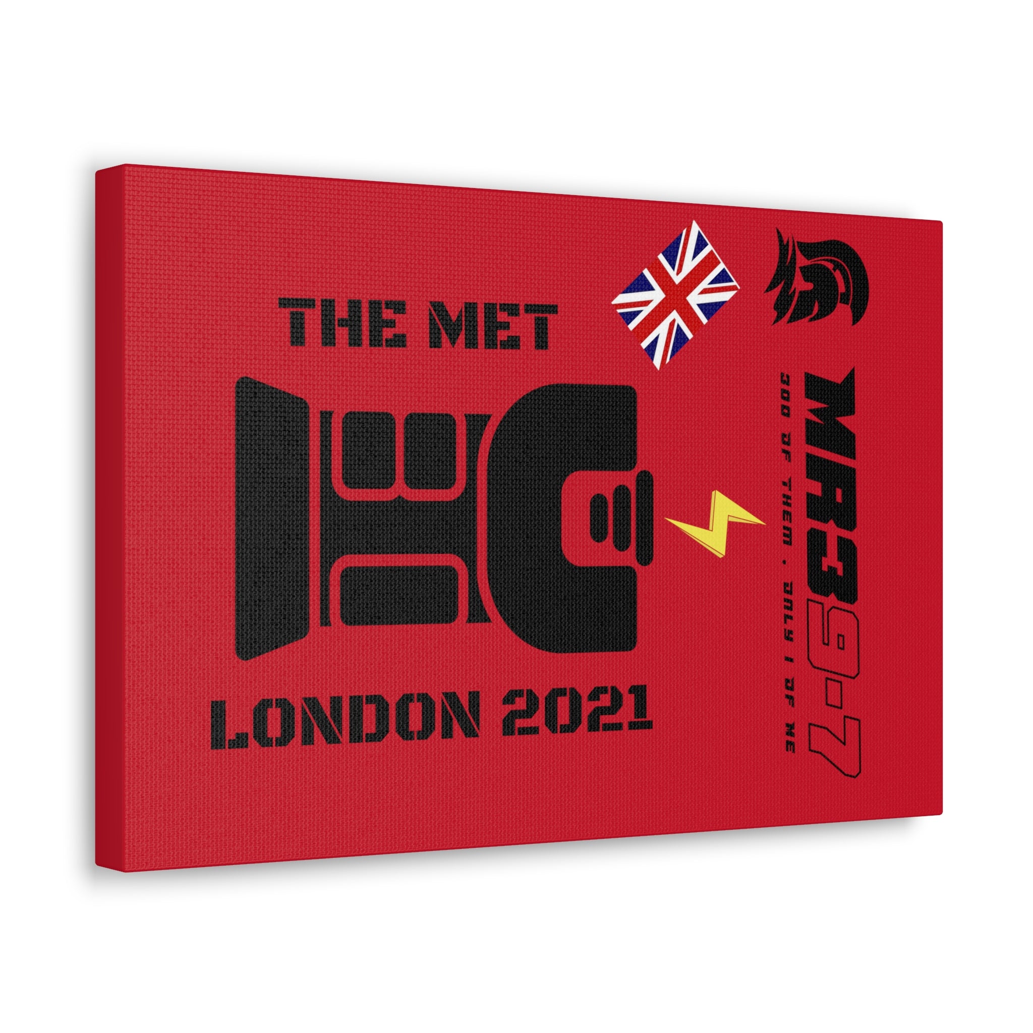 Canvas Gallery Wraps MR 39 Tasered by The MET 2021