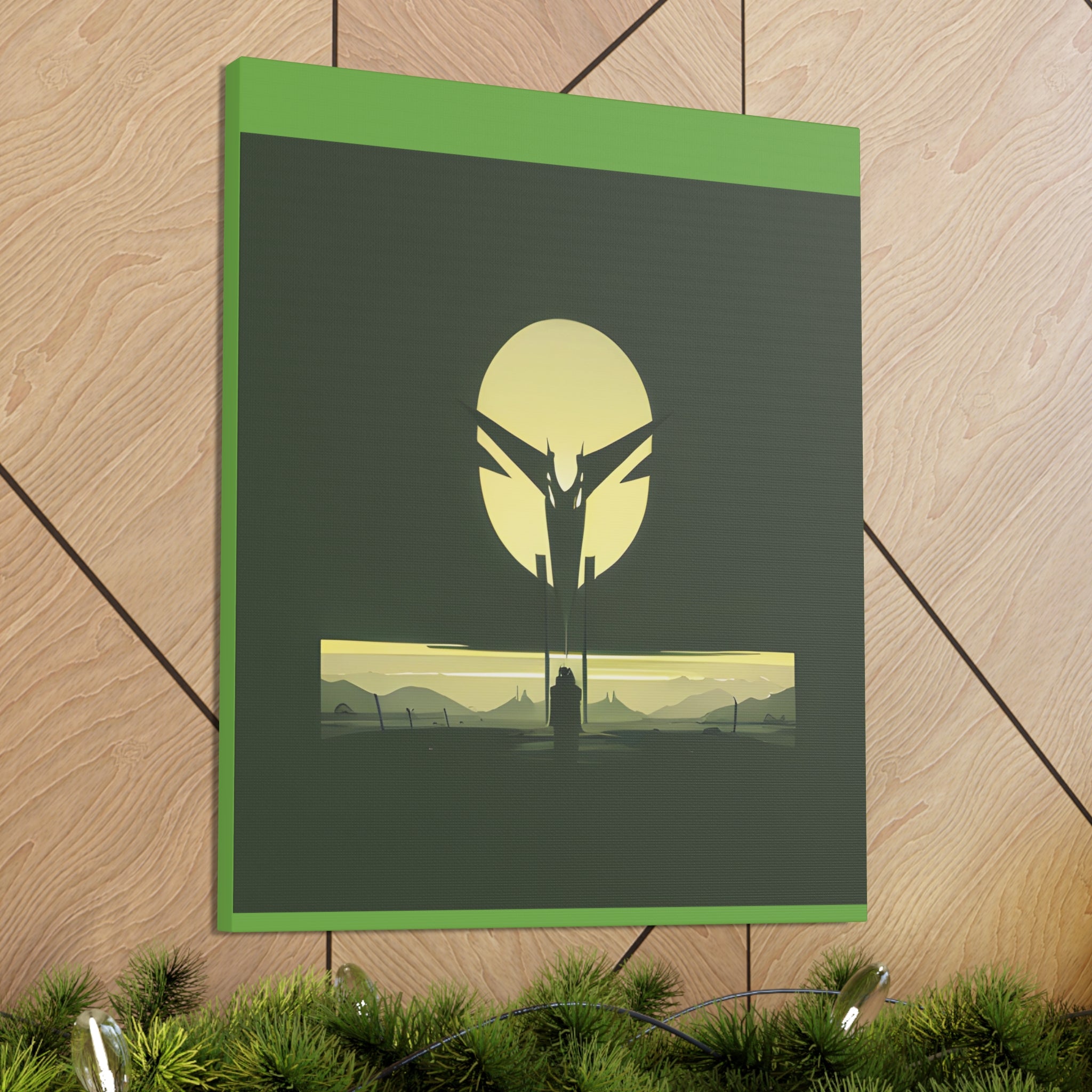 AI Vigilante themed Canvas Gallery Wraps