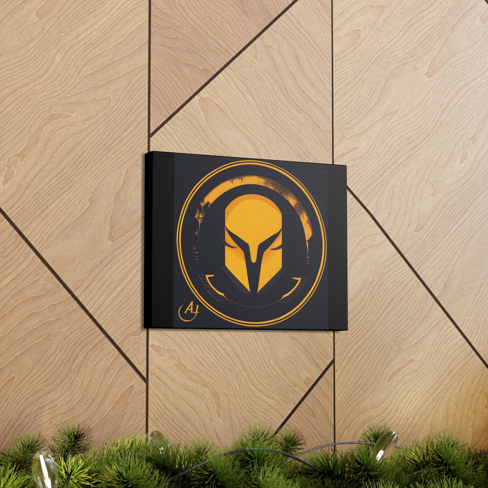 AI Vigilante themed Canvas Gallery Wraps