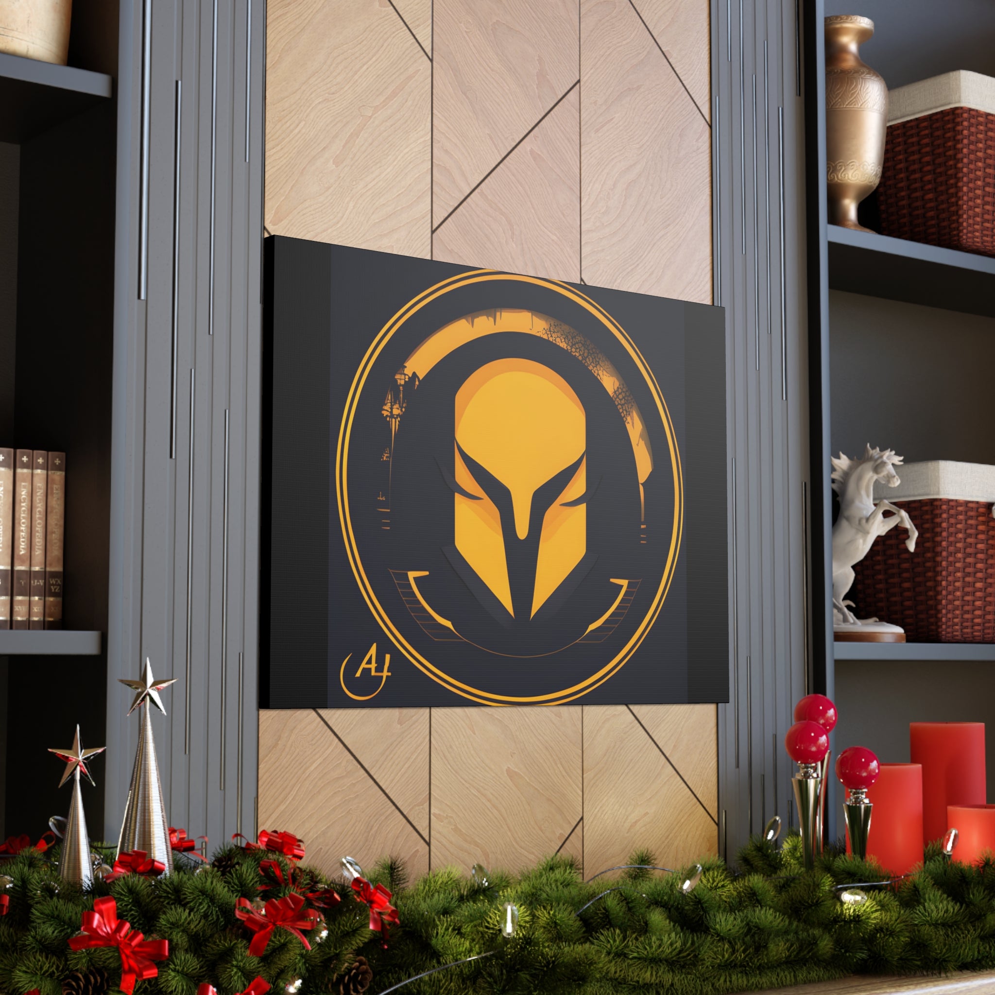 AI Vigilante themed Canvas Gallery Wraps