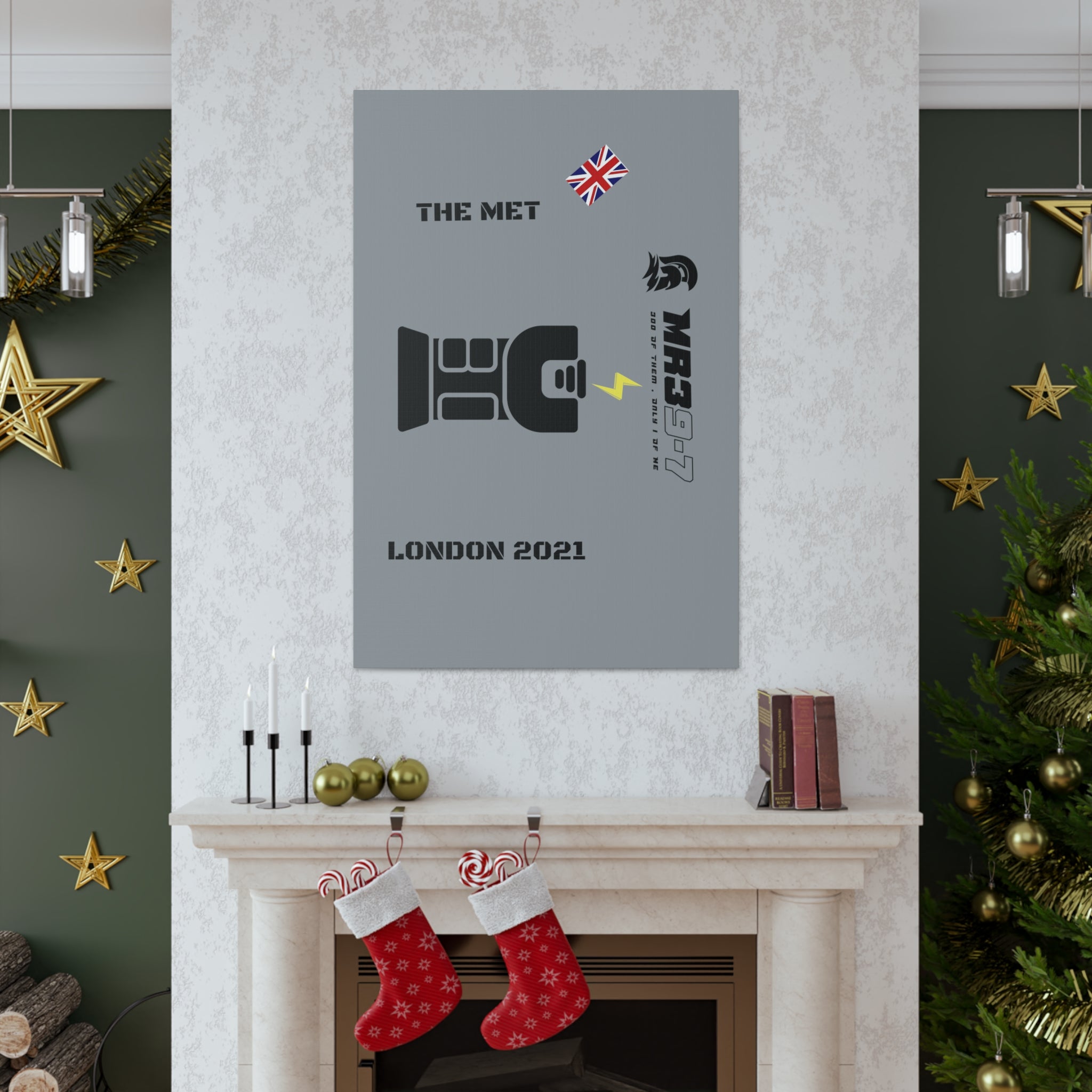 Copy of Canvas Gallery Wraps MR 39 Tasered by The MET 2021