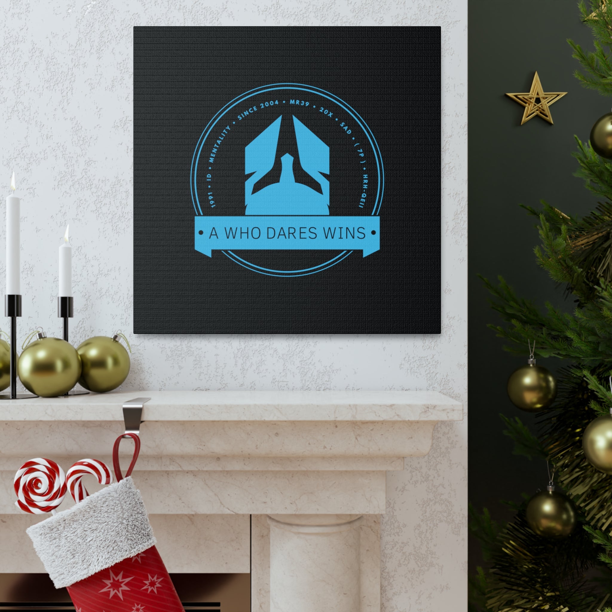 AWDW Vigilante themed Canvas Gallery Wraps