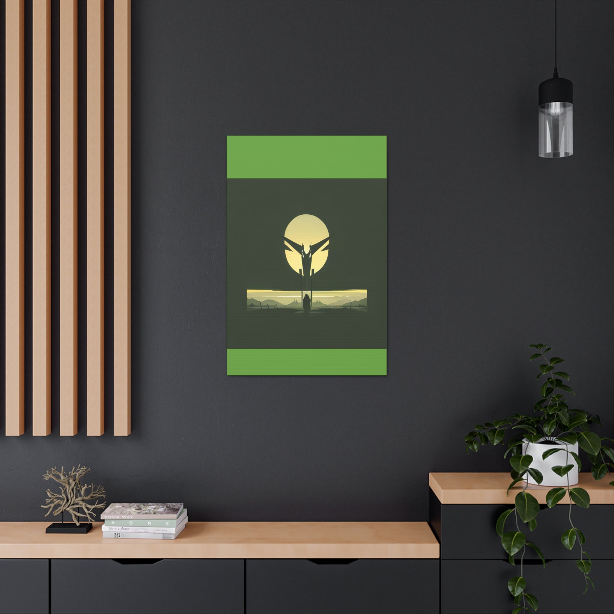 AI Vigilante themed Canvas Gallery Wraps