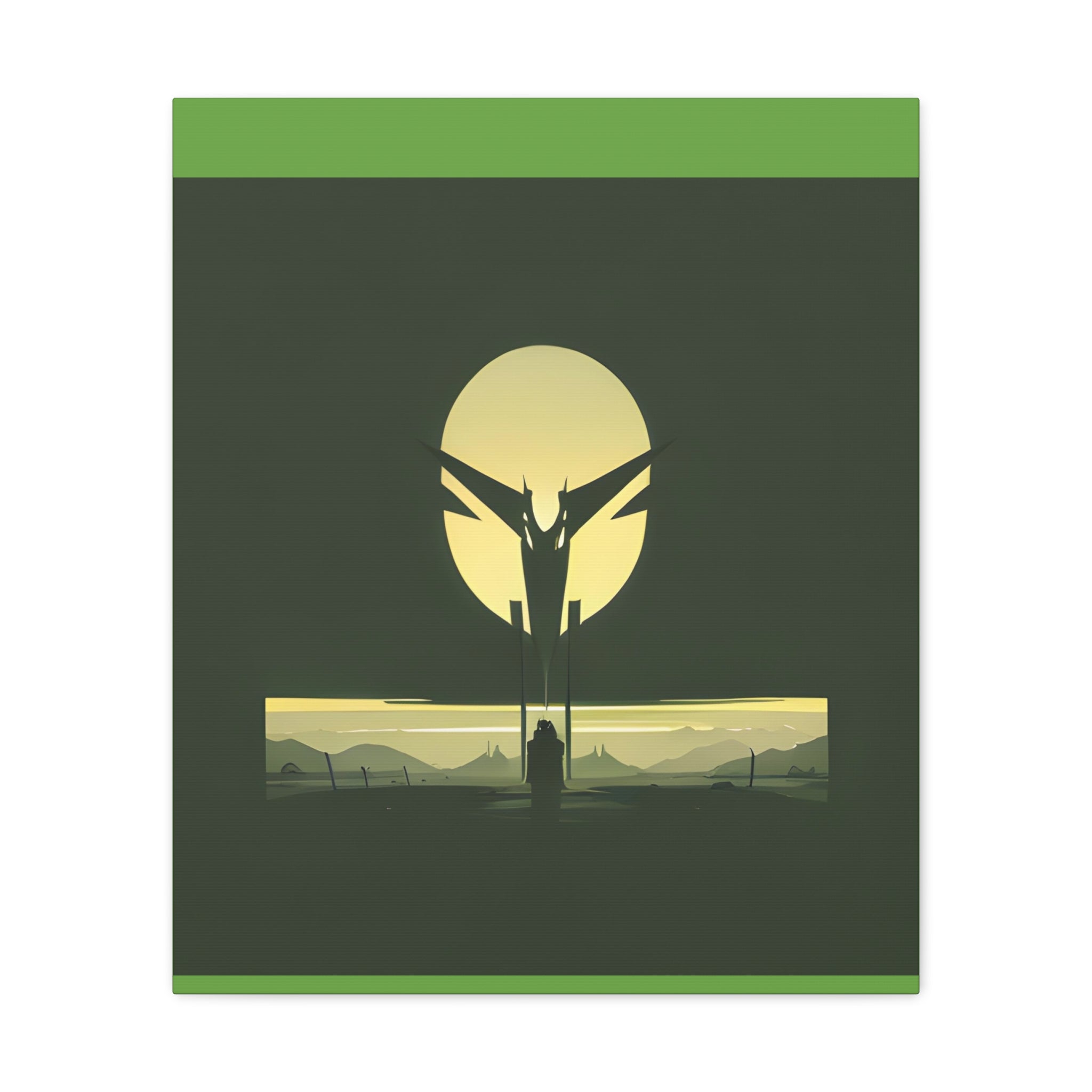 AI Vigilante themed Canvas Gallery Wraps