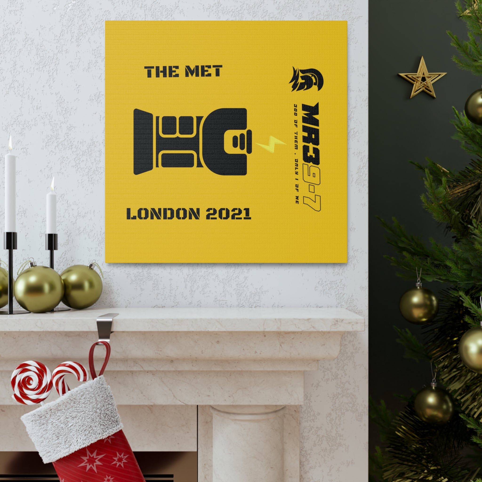 Canvas Gallery Wraps MR 39 Tasered by THe MET 2021