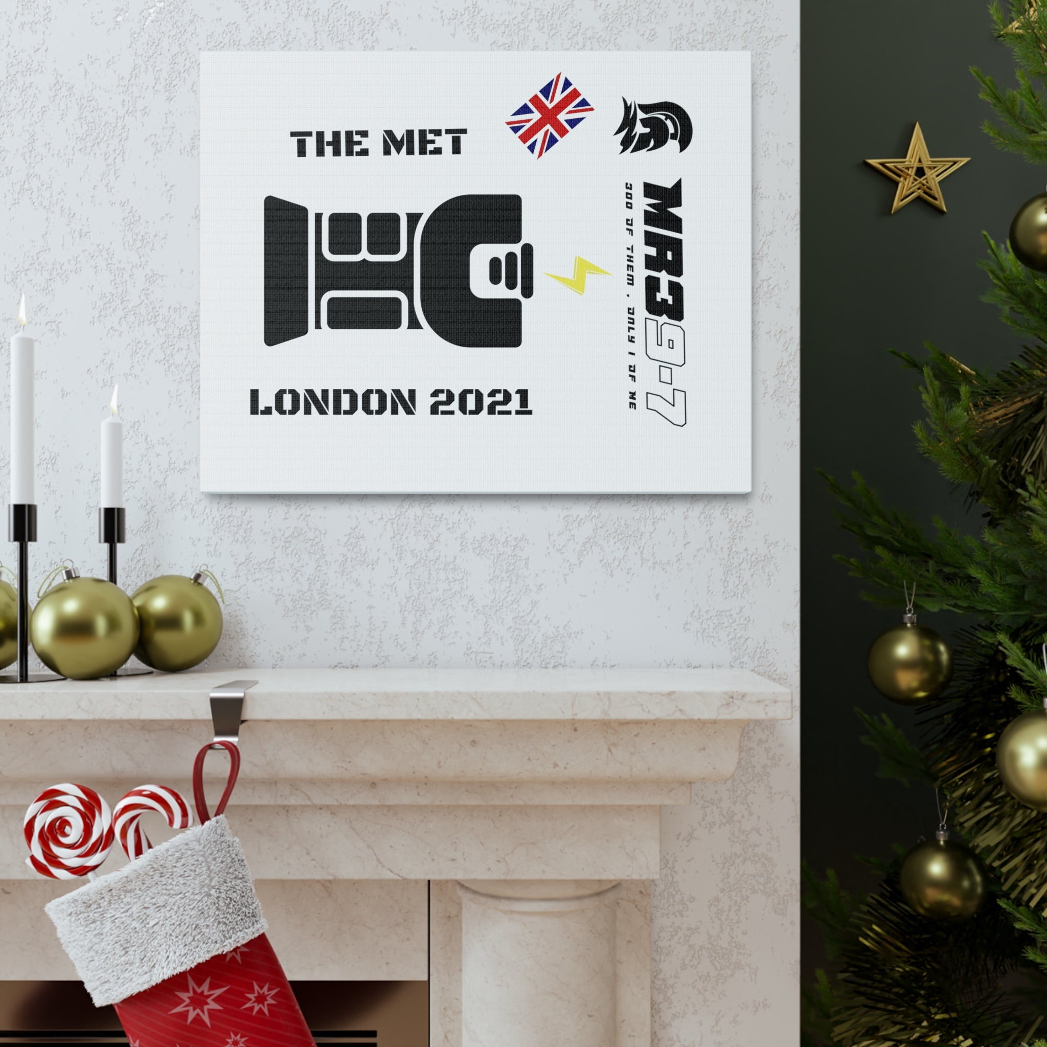 Copy of Canvas Gallery Wraps MR 39 Tasered by The MET 2021