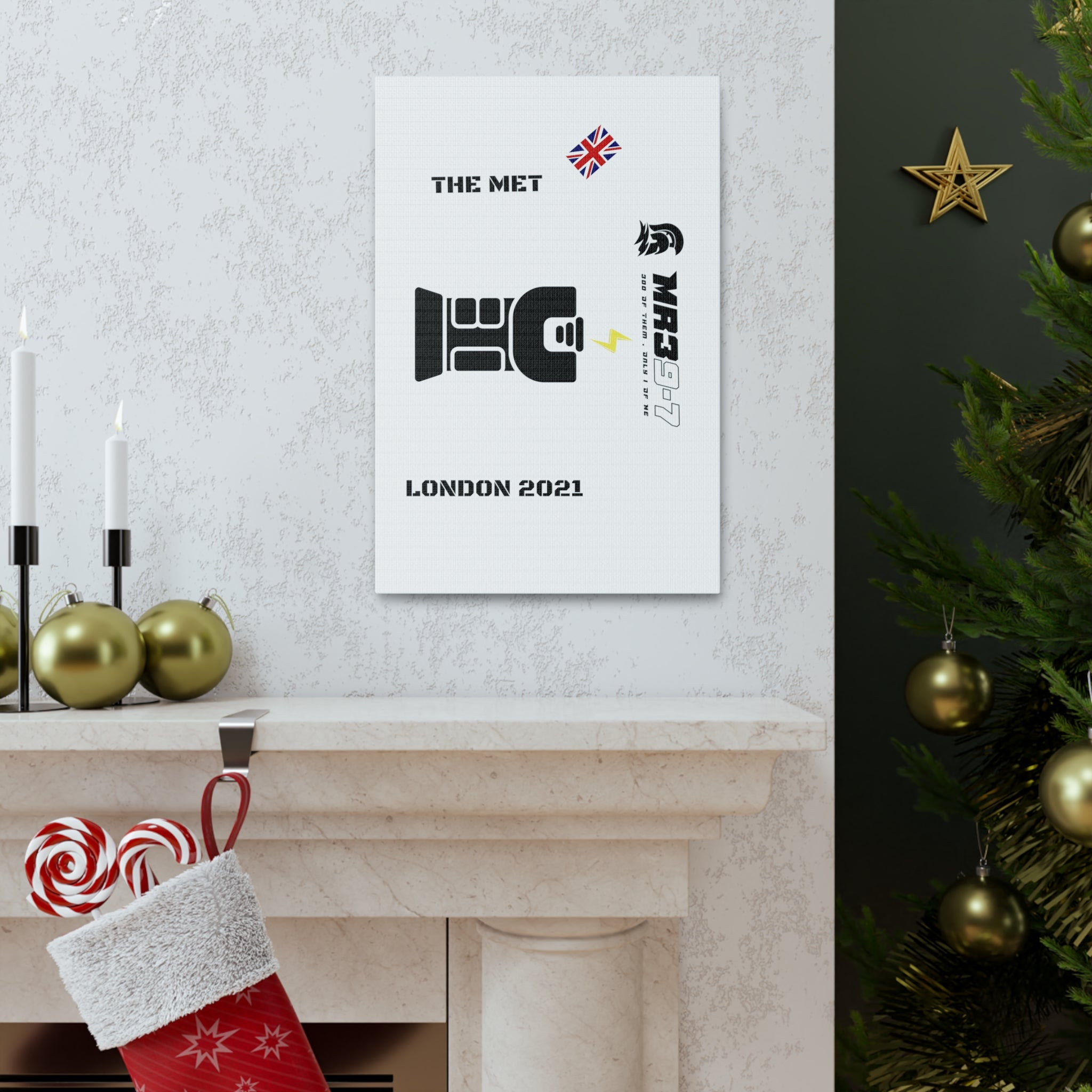 Copy of Canvas Gallery Wraps MR 39 Tasered by The MET 2021