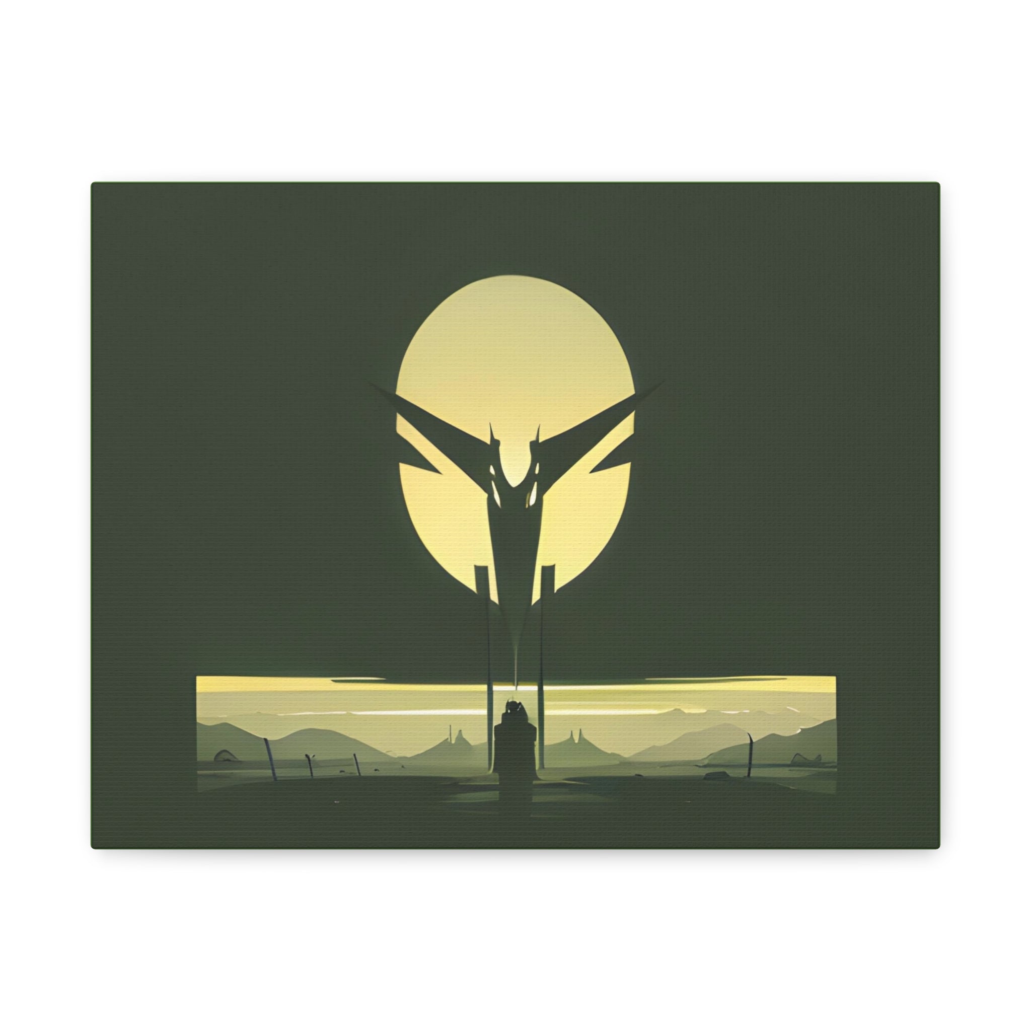 AI Vigilante themed Canvas Gallery Wraps