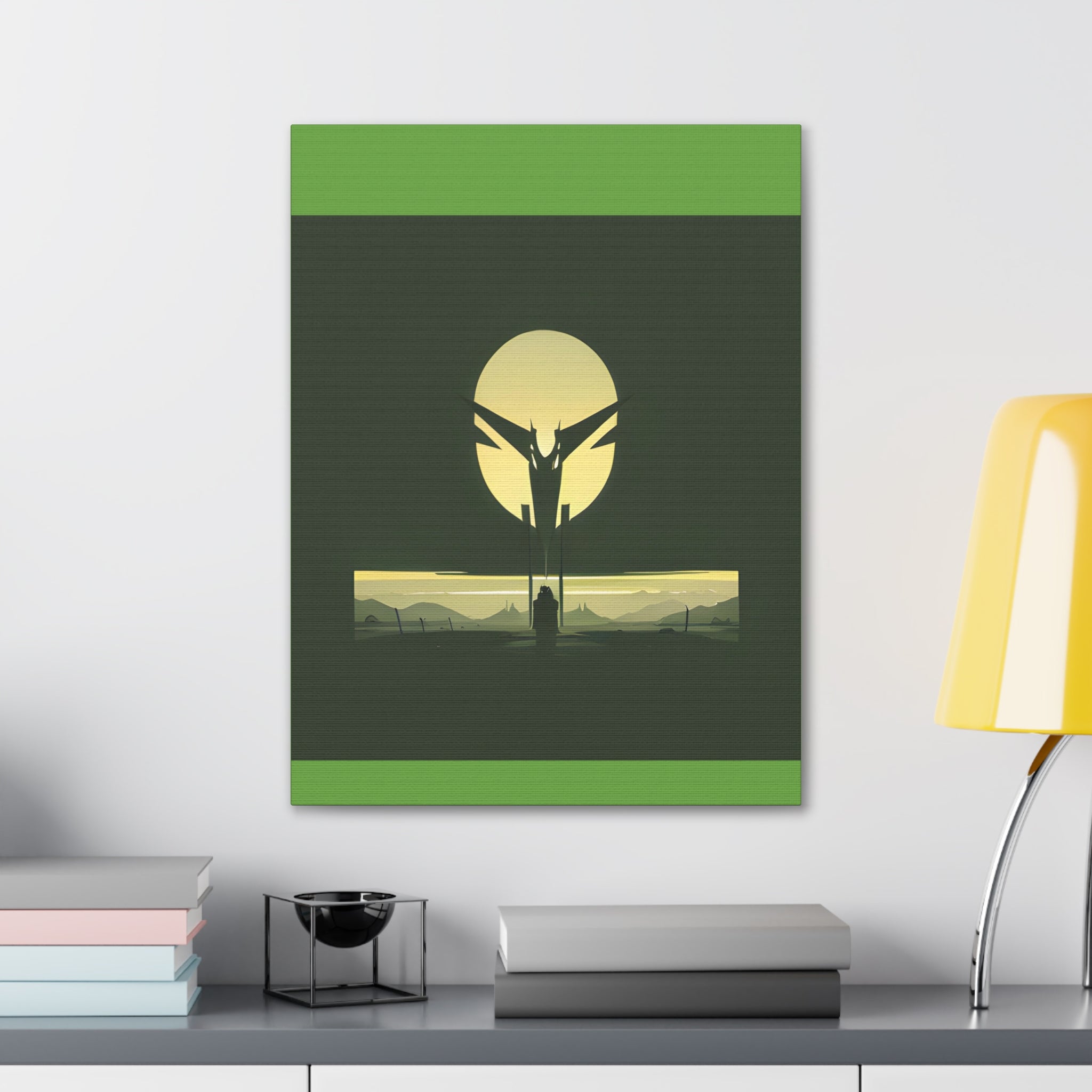 AI Vigilante themed Canvas Gallery Wraps