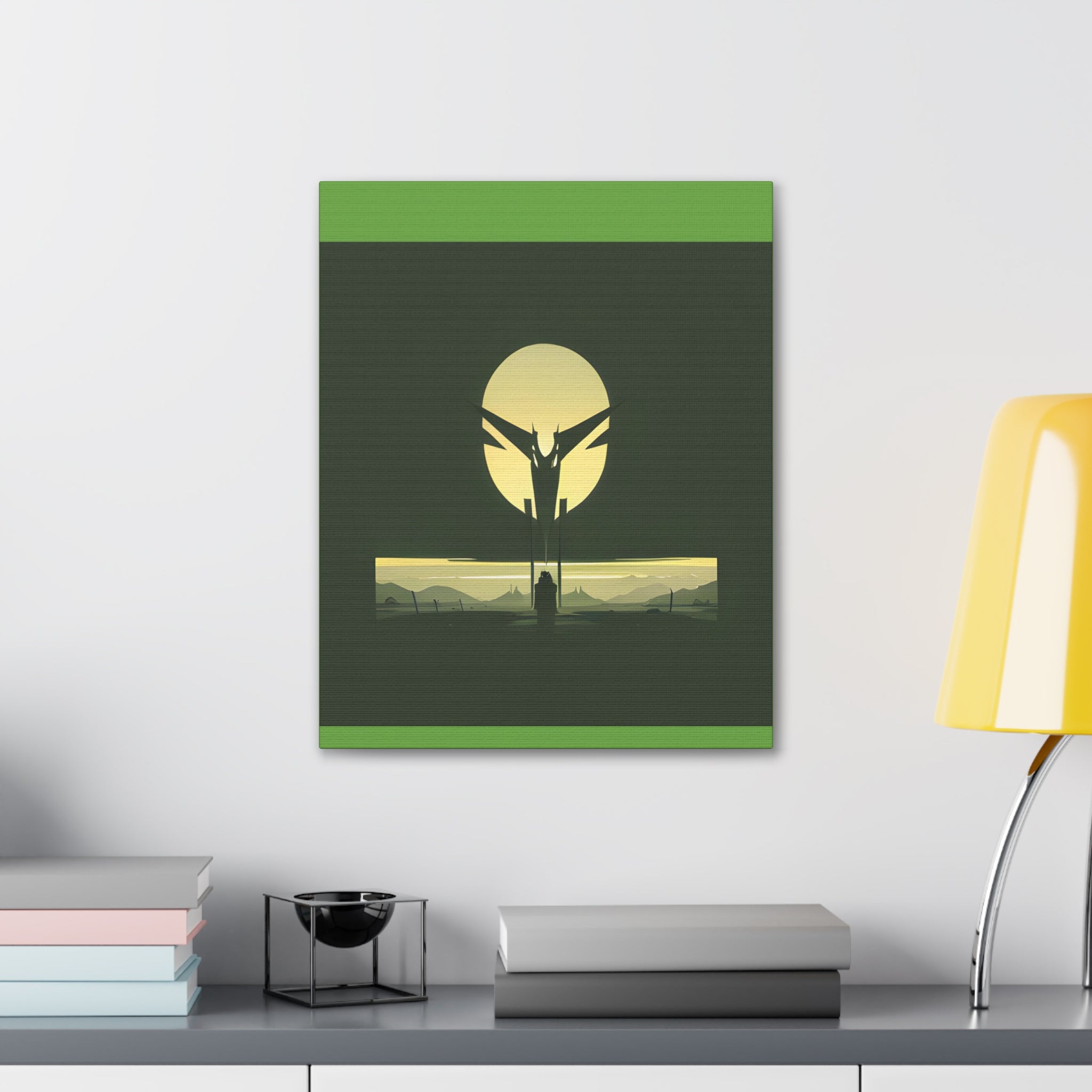 AI Vigilante themed Canvas Gallery Wraps