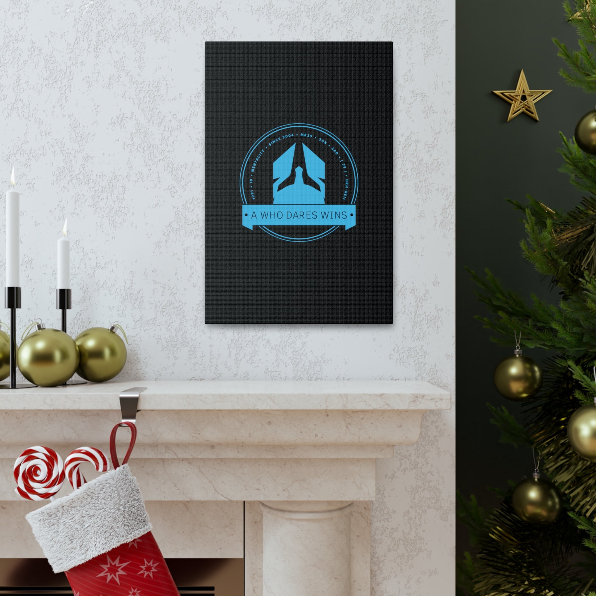 AWDW Vigilante themed Canvas Gallery Wraps