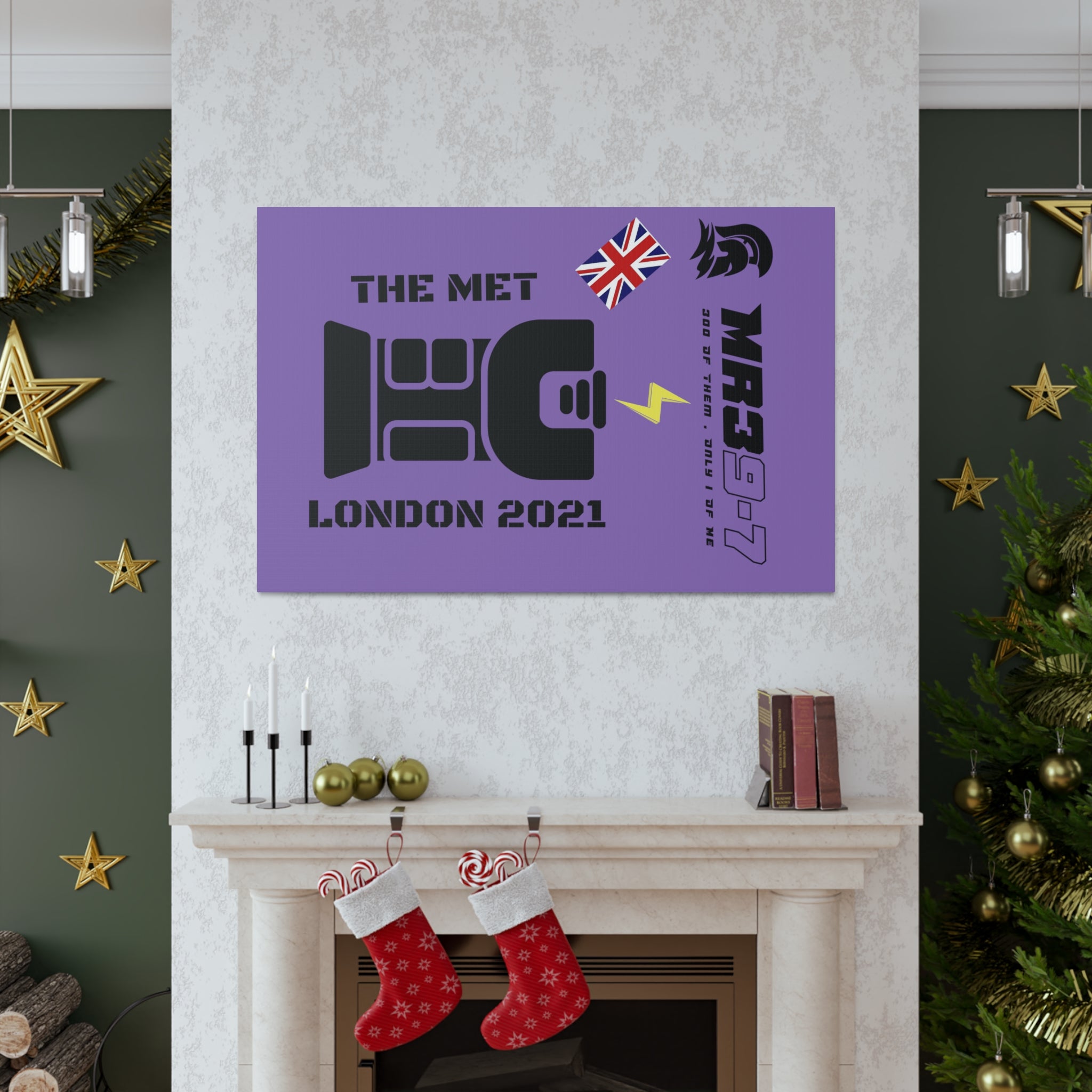 Copy of Canvas Gallery Wraps MR 39 Tasered by The MET 2021