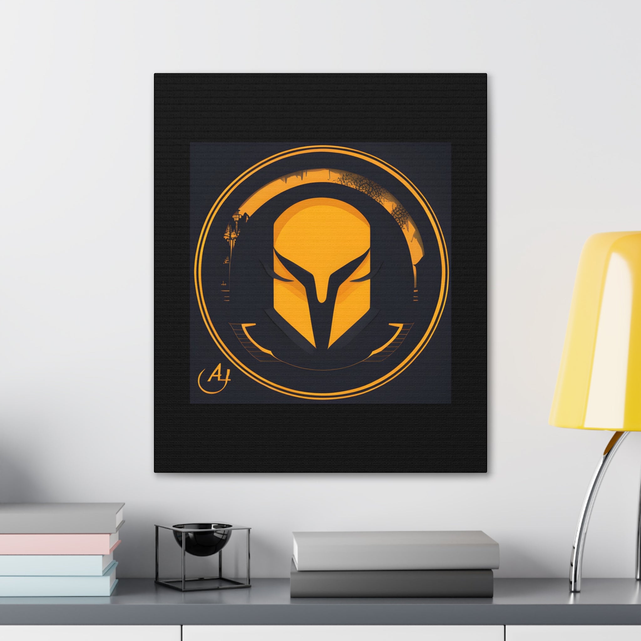 AI Vigilante themed Canvas Gallery Wraps