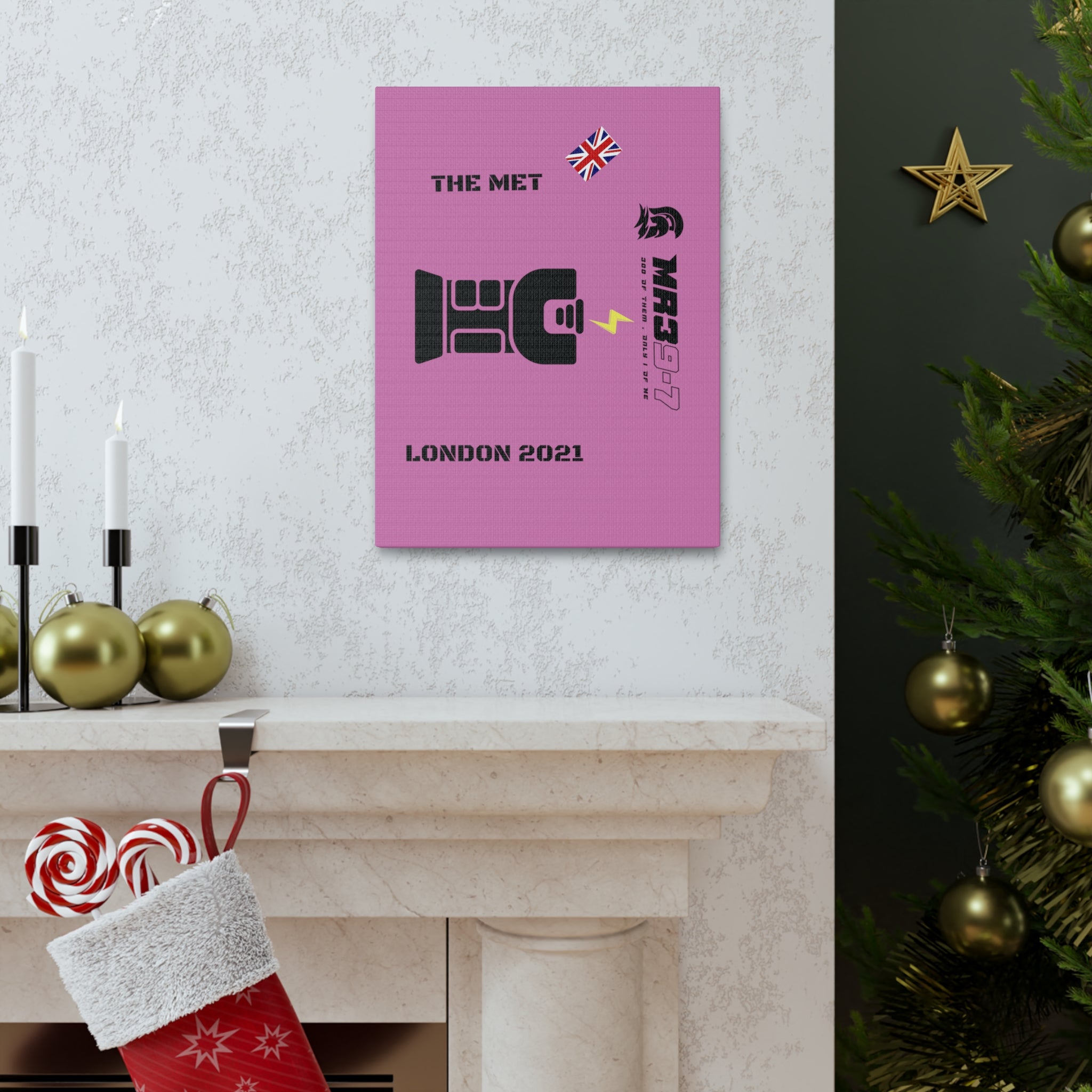 Canvas Gallery Wraps MR 39 Tasered by The MET 2021