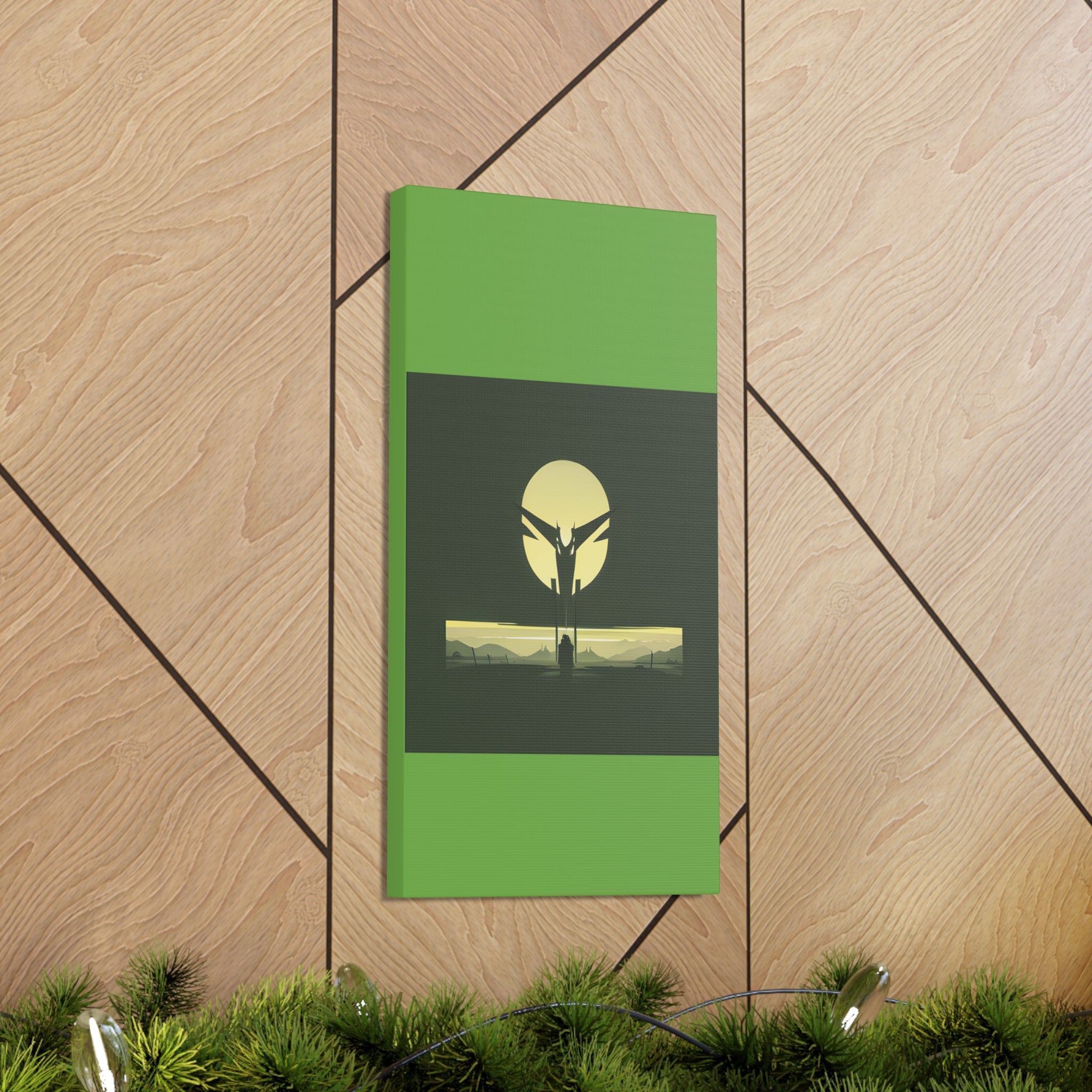 AI Vigilante themed Canvas Gallery Wraps