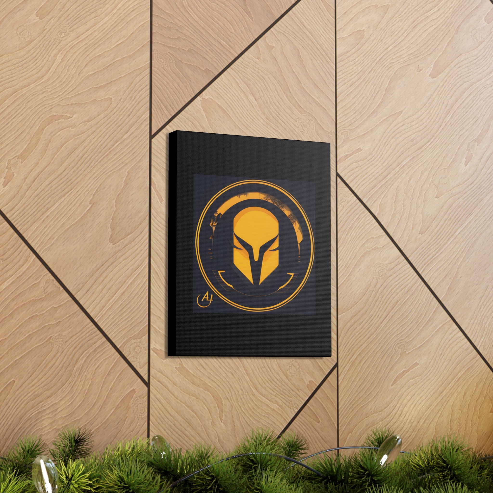 AI Vigilante themed Canvas Gallery Wraps
