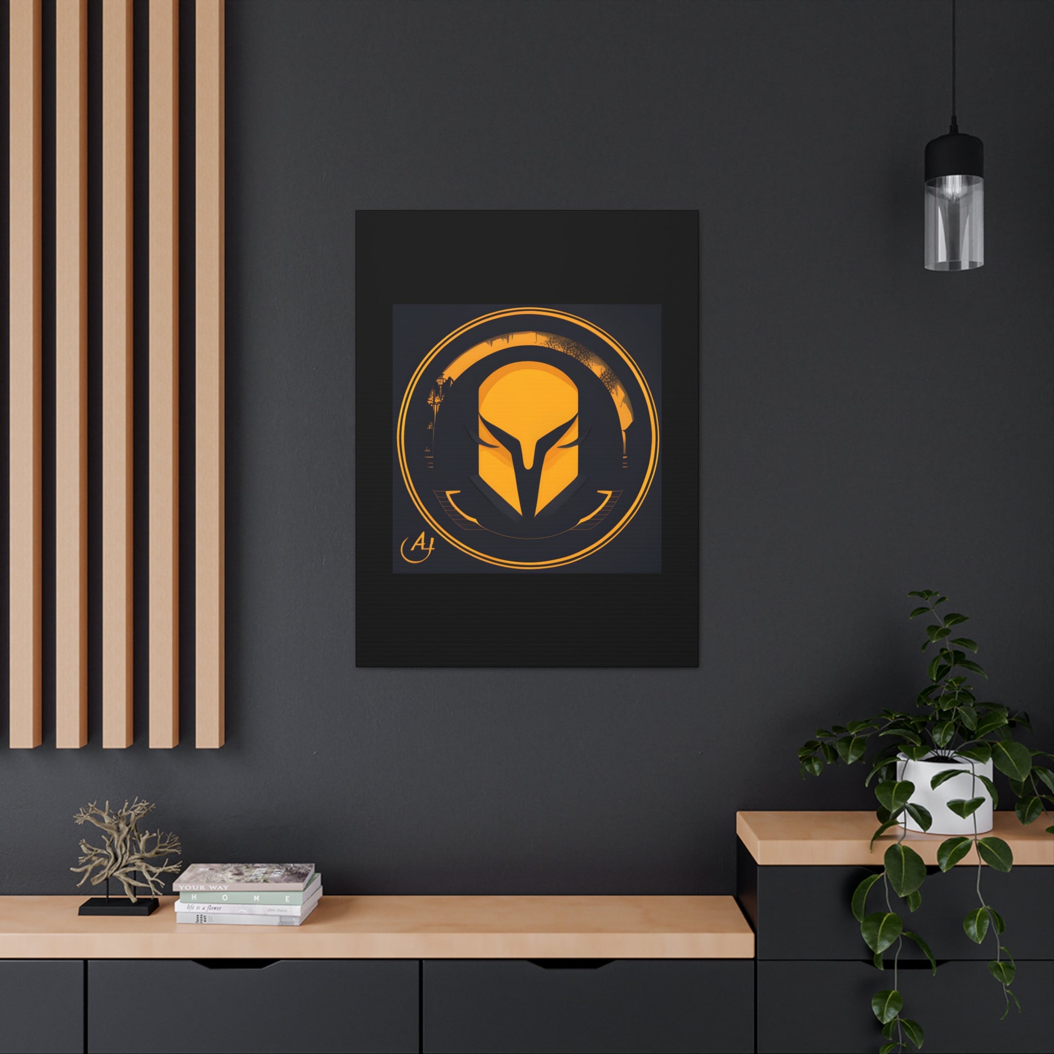 AI Vigilante themed Canvas Gallery Wraps