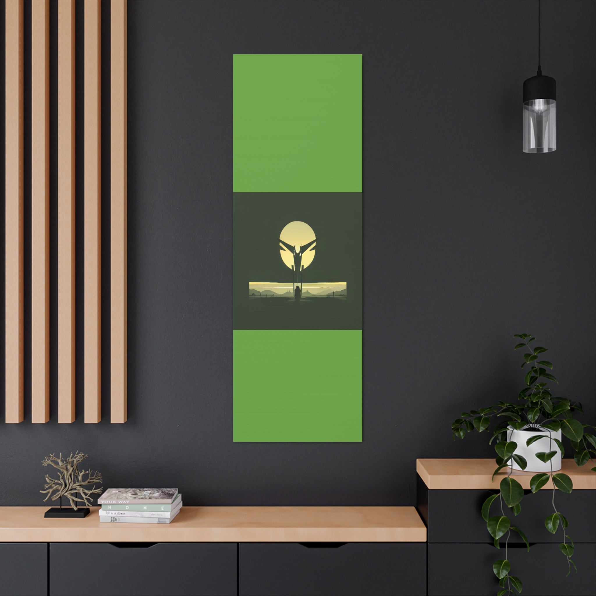 AI Vigilante themed Canvas Gallery Wraps