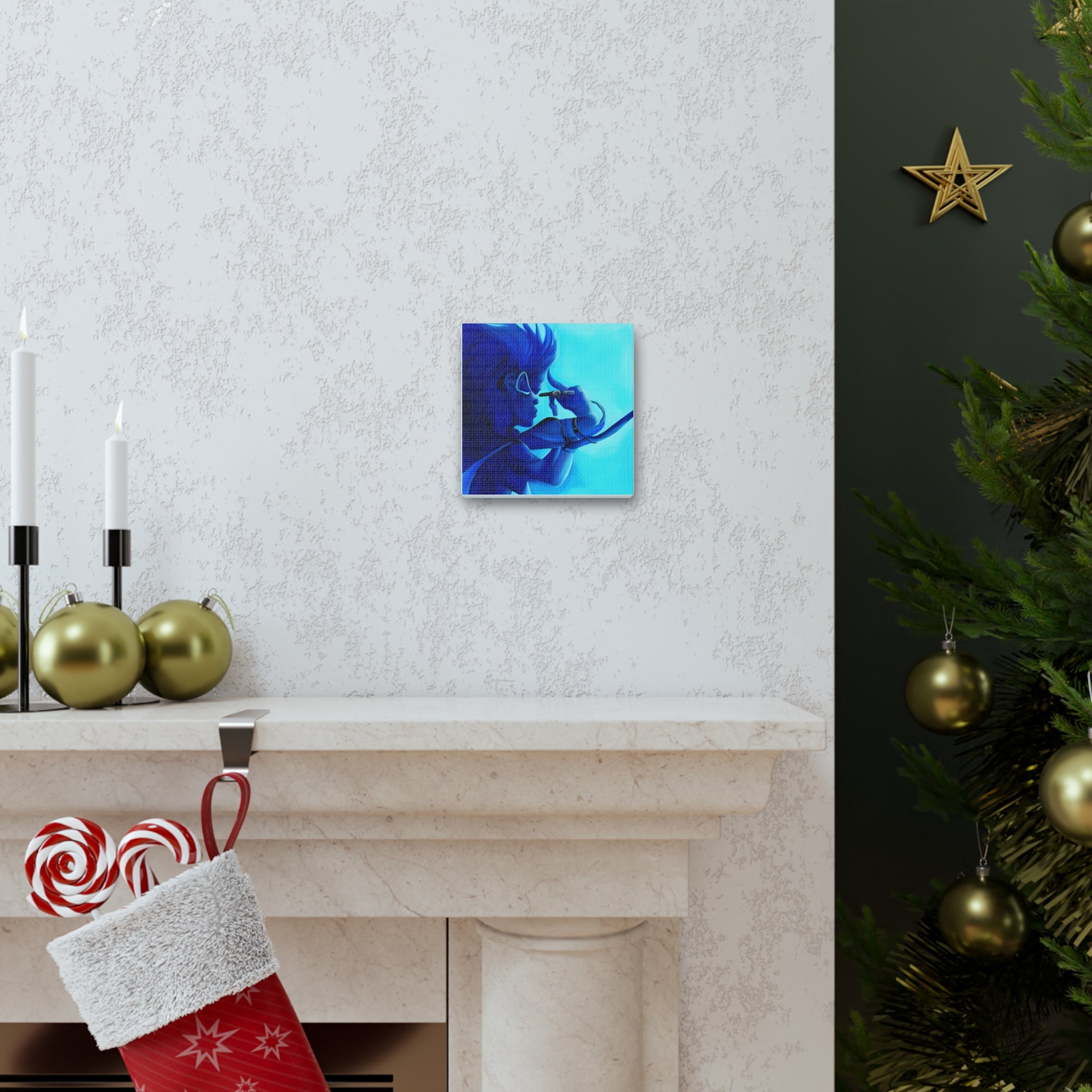 Canvas Gallery Wraps AI•Scuba Dive 1P Q&C generated