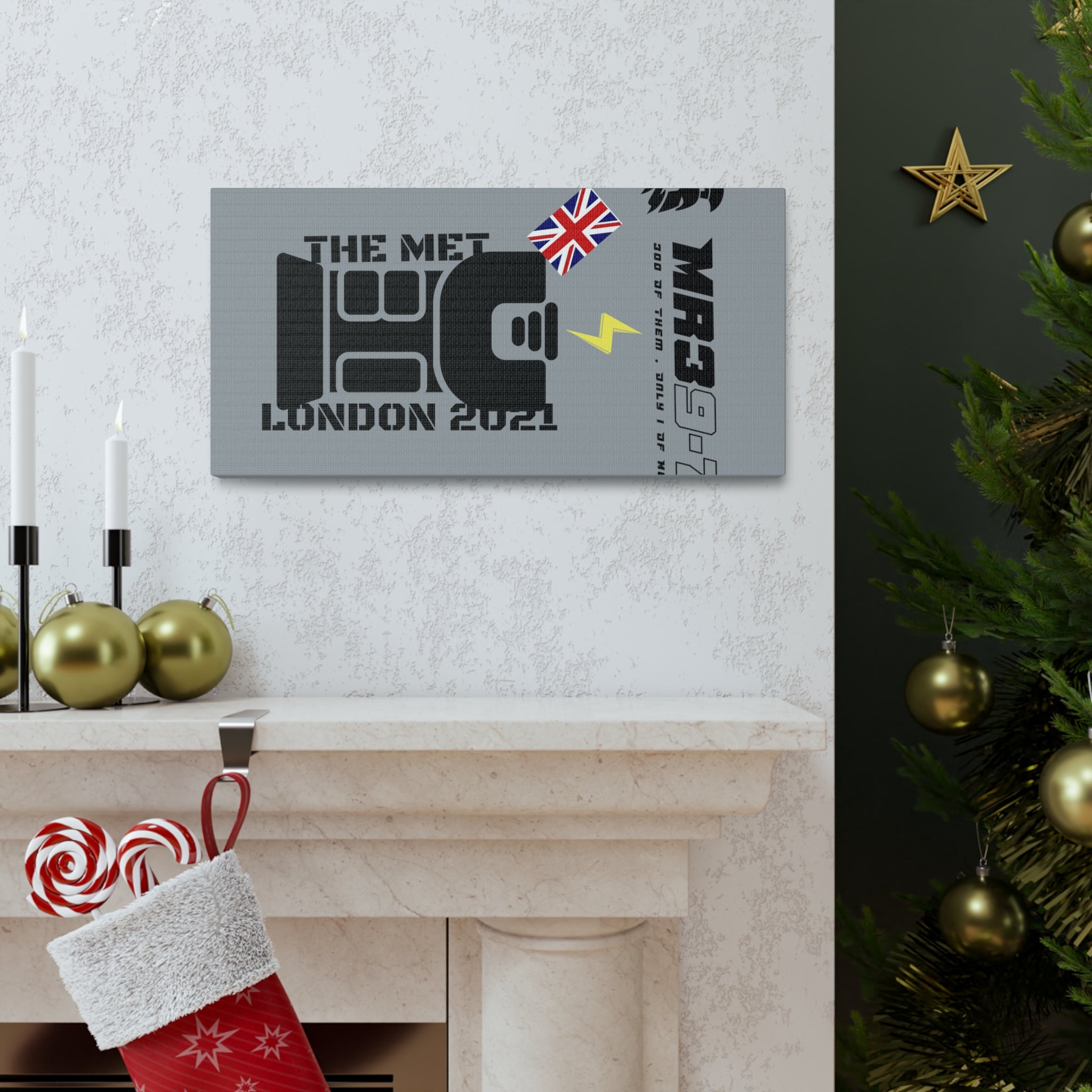 Copy of Canvas Gallery Wraps MR 39 Tasered by The MET 2021