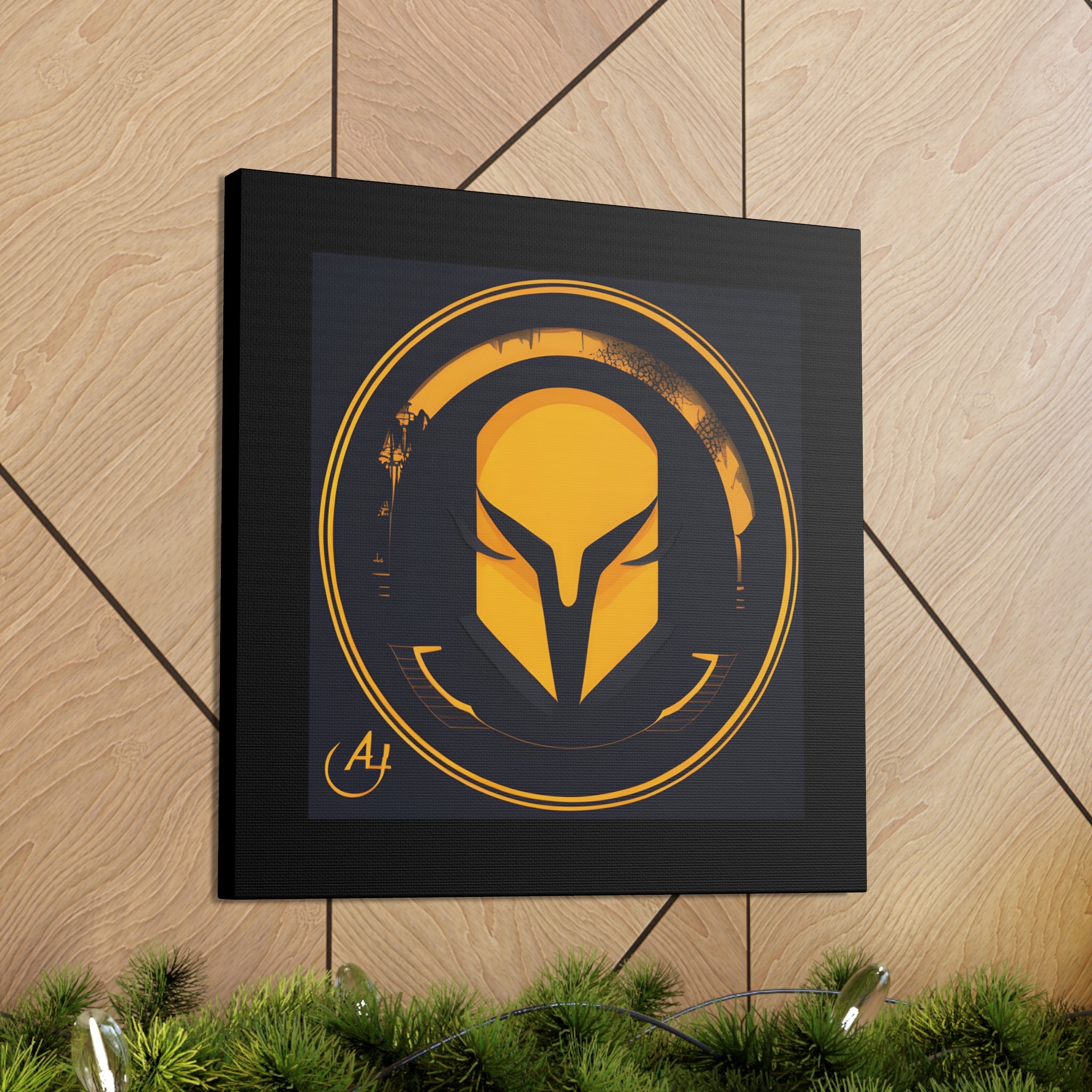 AI Vigilante themed Canvas Gallery Wraps