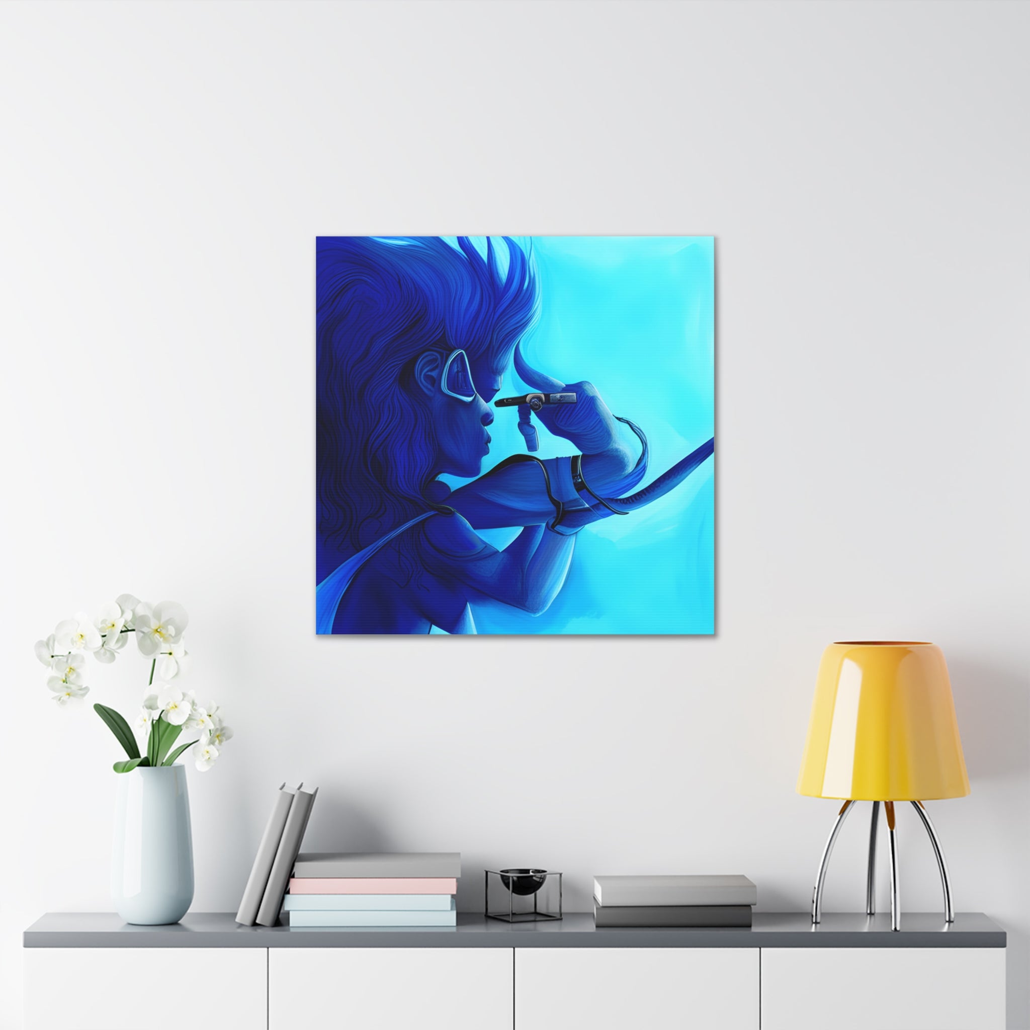 Canvas Gallery Wraps AI•Scuba Dive 1P QEII & Country generated