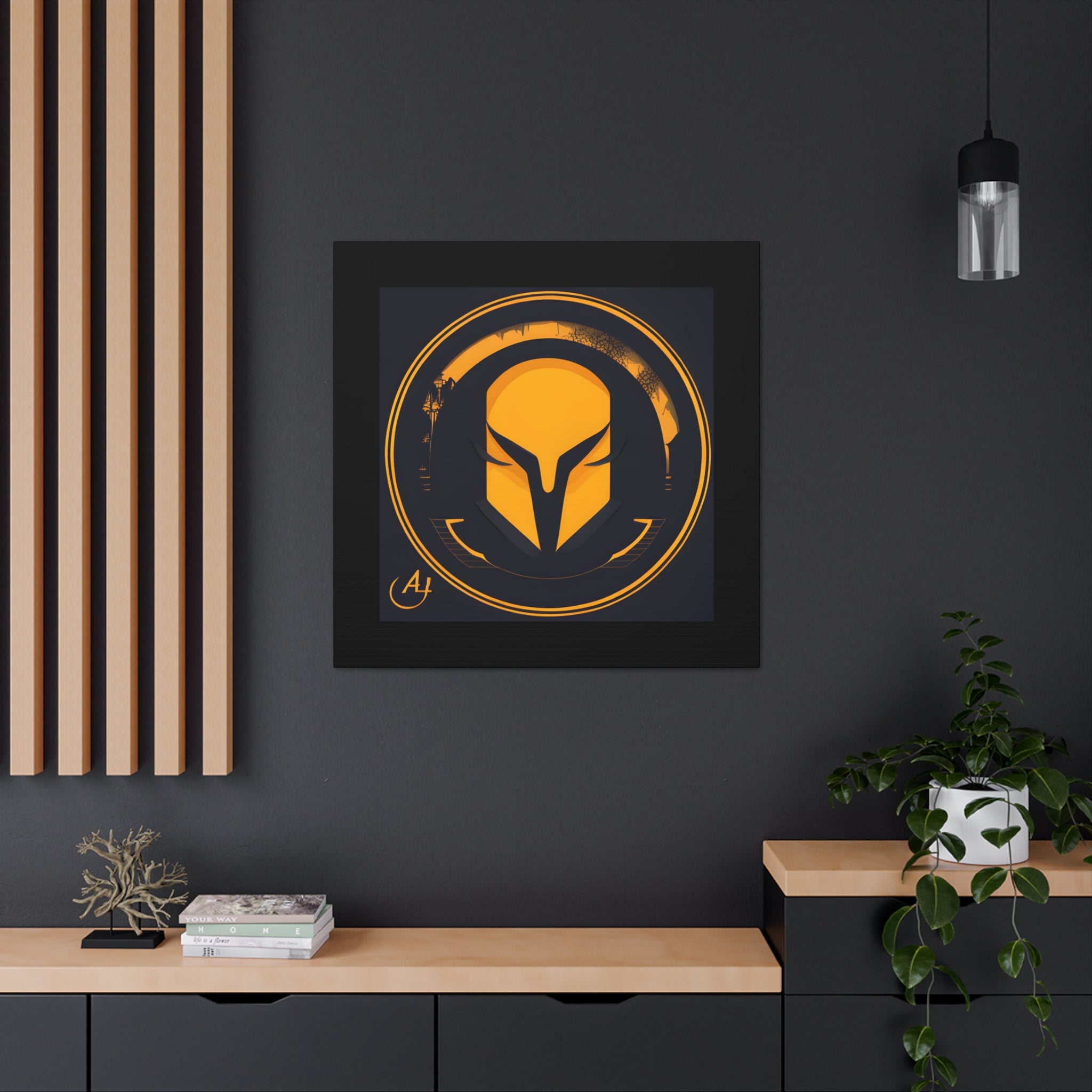 AI Vigilante themed Canvas Gallery Wraps