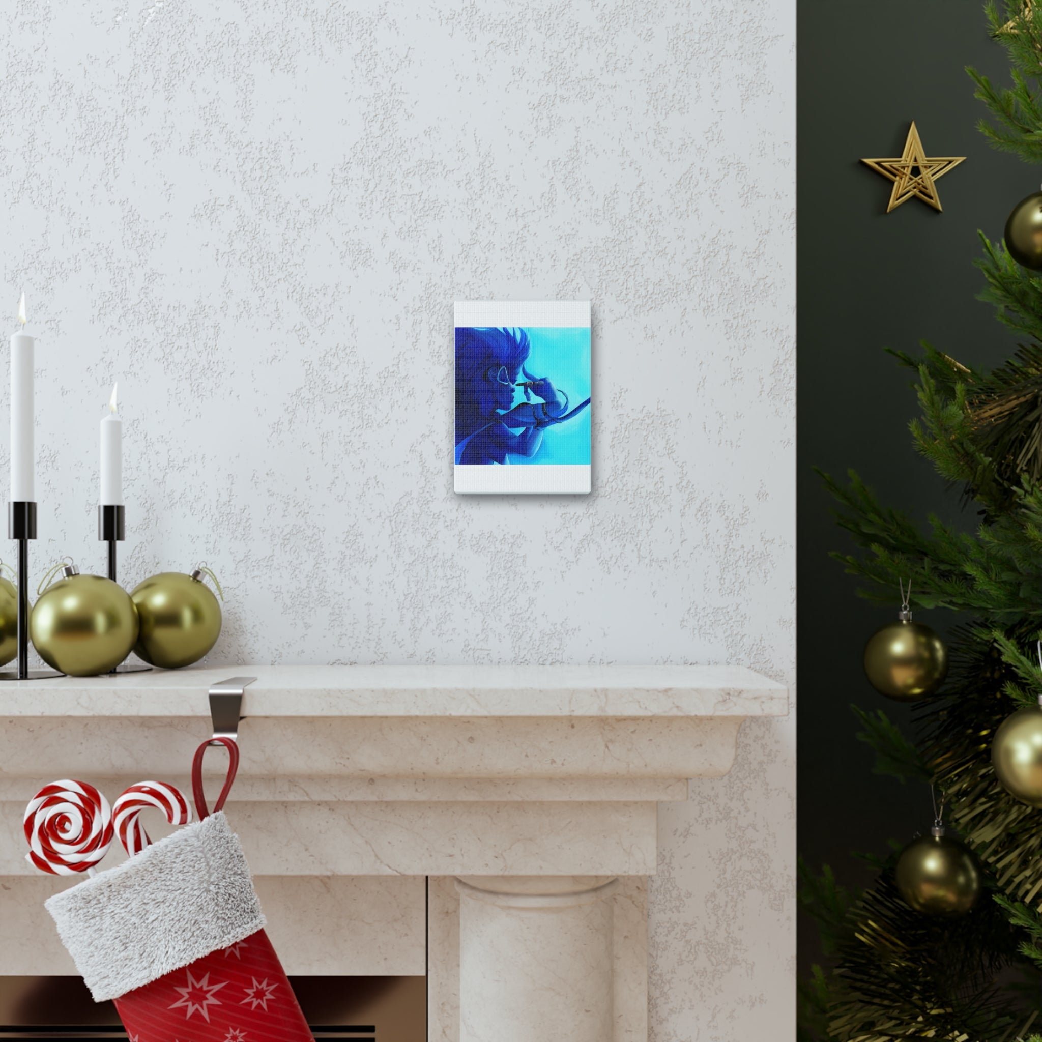 Canvas Gallery Wraps AI•Scuba Dive 1P Q&C generated