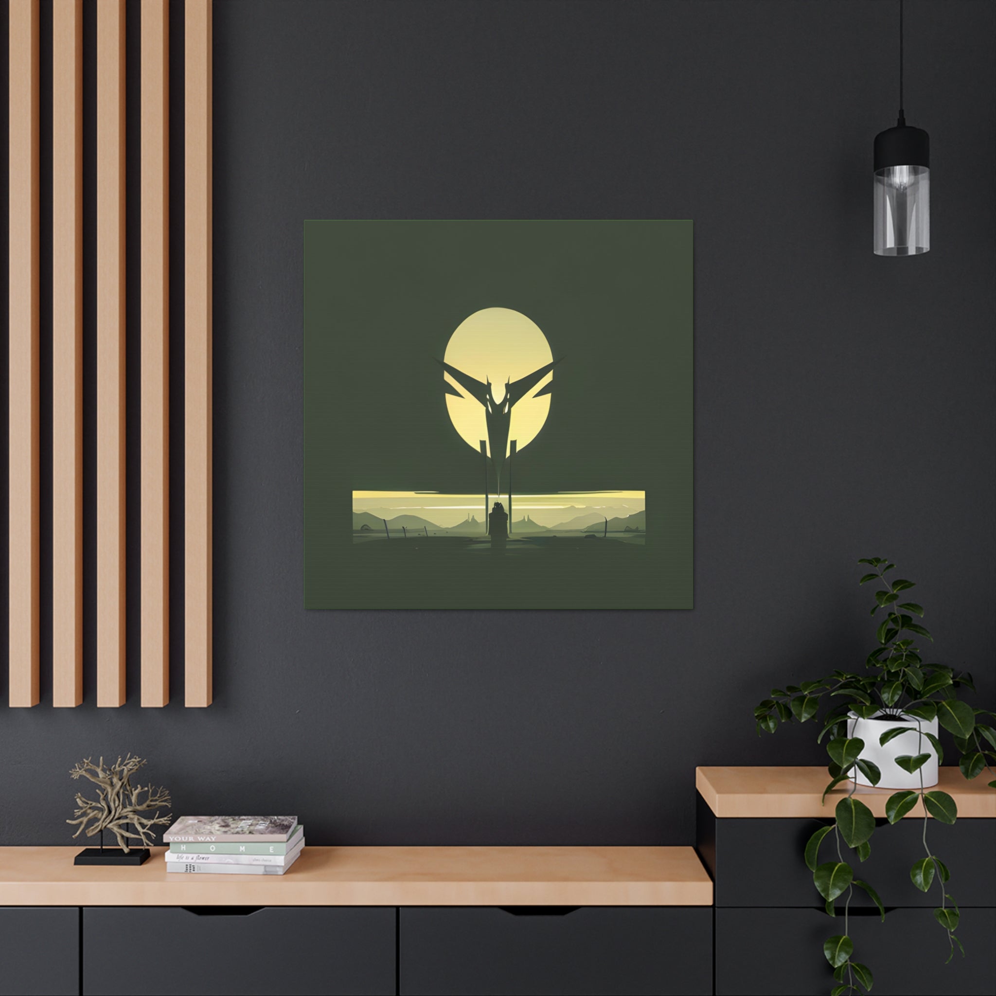 AI Vigilante themed Canvas Gallery Wraps