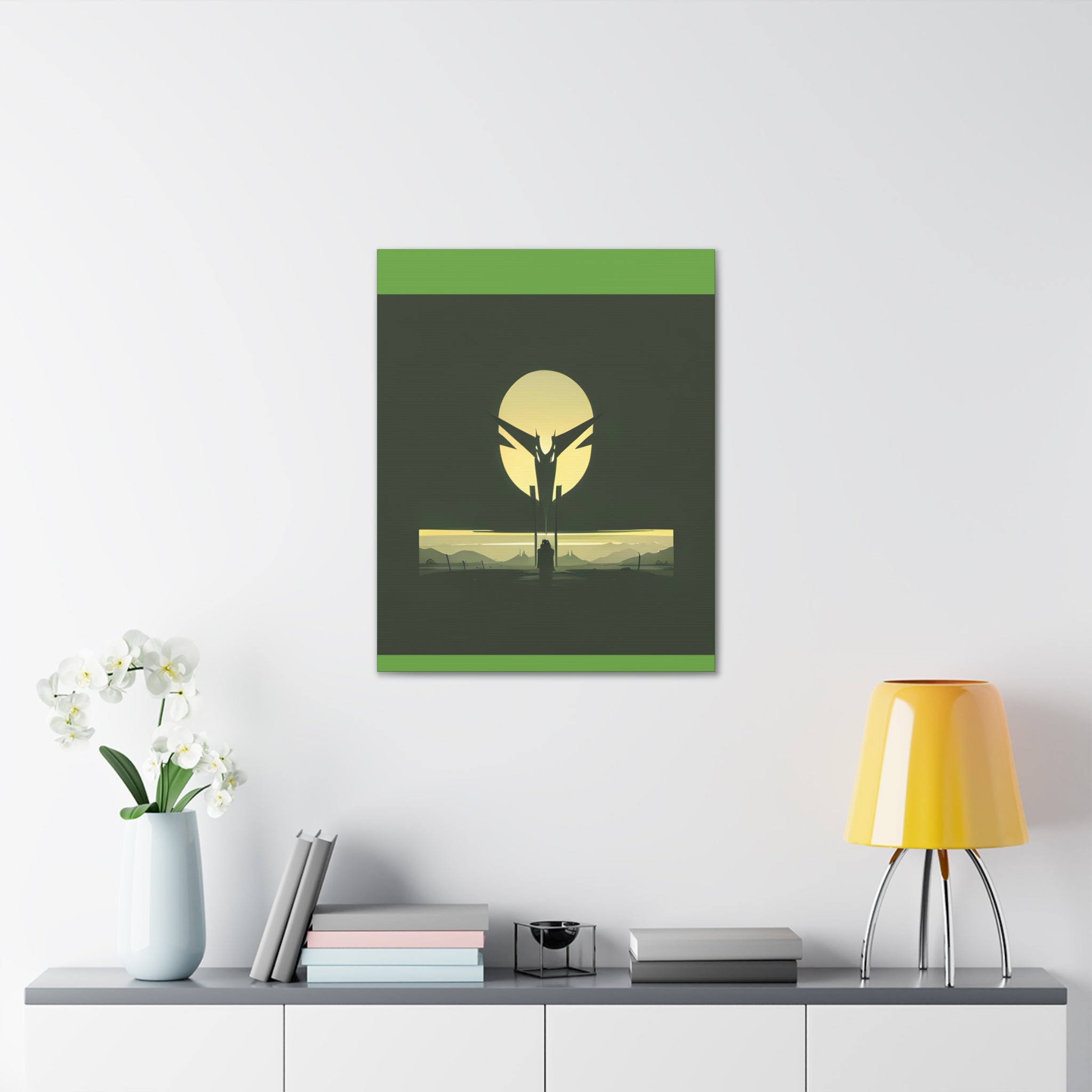 AI Vigilante themed Canvas Gallery Wraps