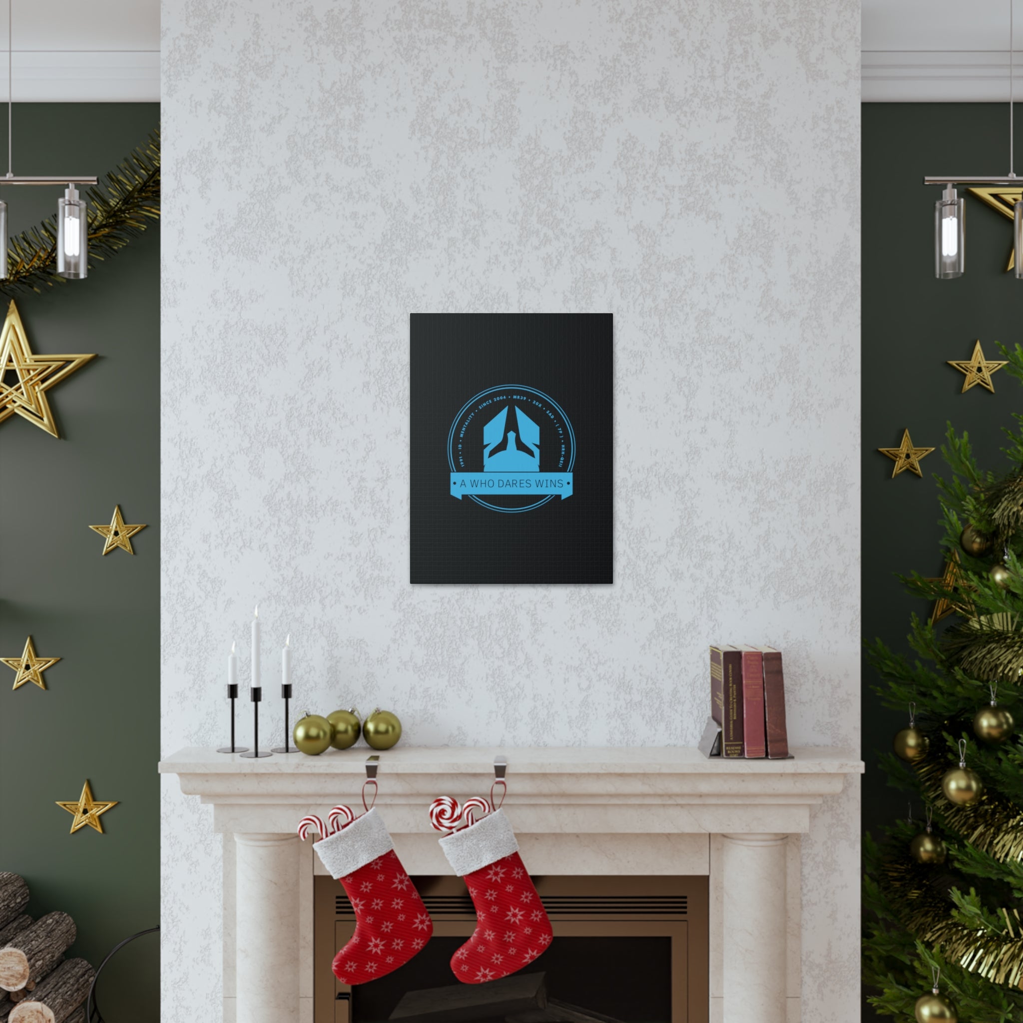 AWDW Vigilante themed Canvas Gallery Wraps