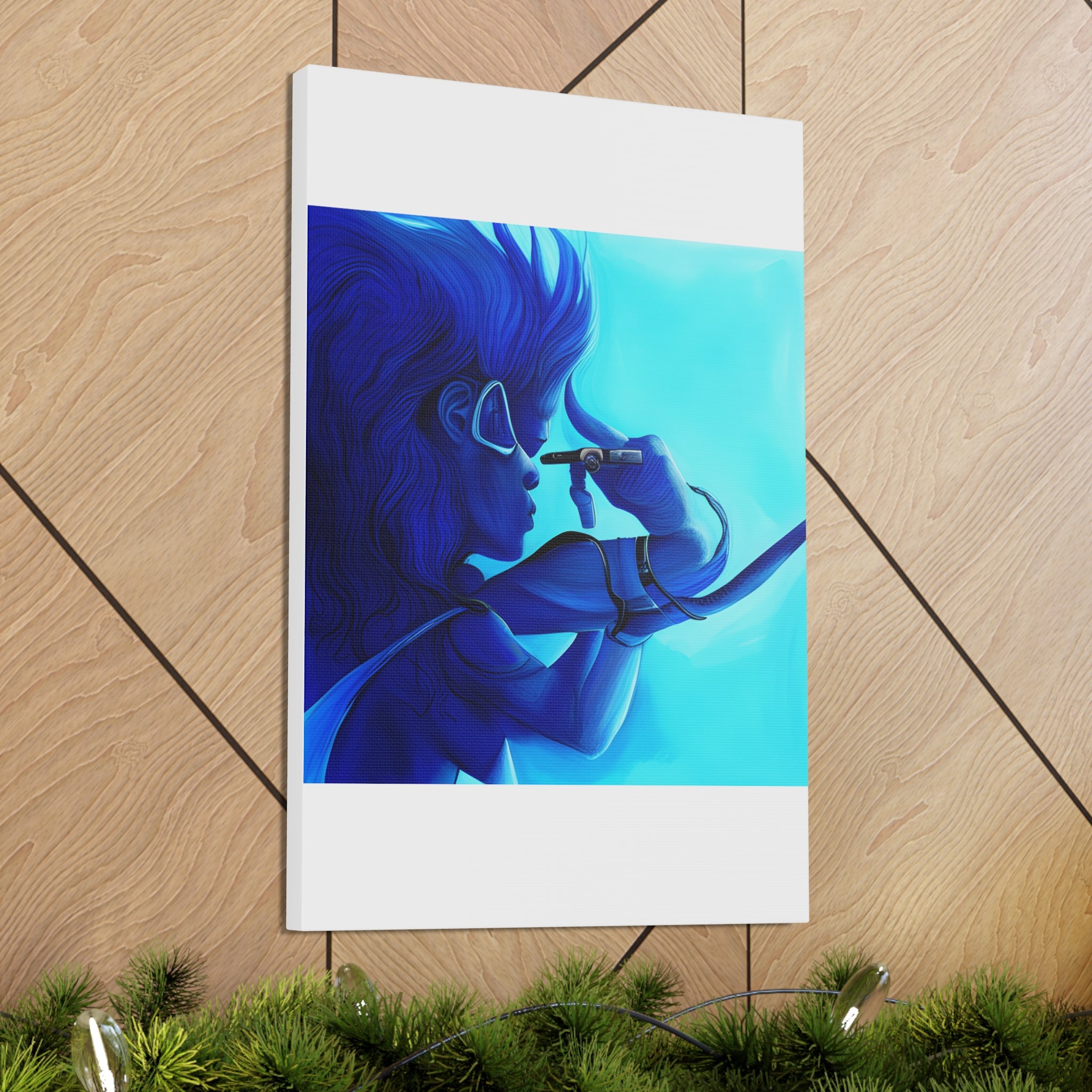 Canvas Gallery Wraps AI•Scuba Dive 1P QEII & Country generated