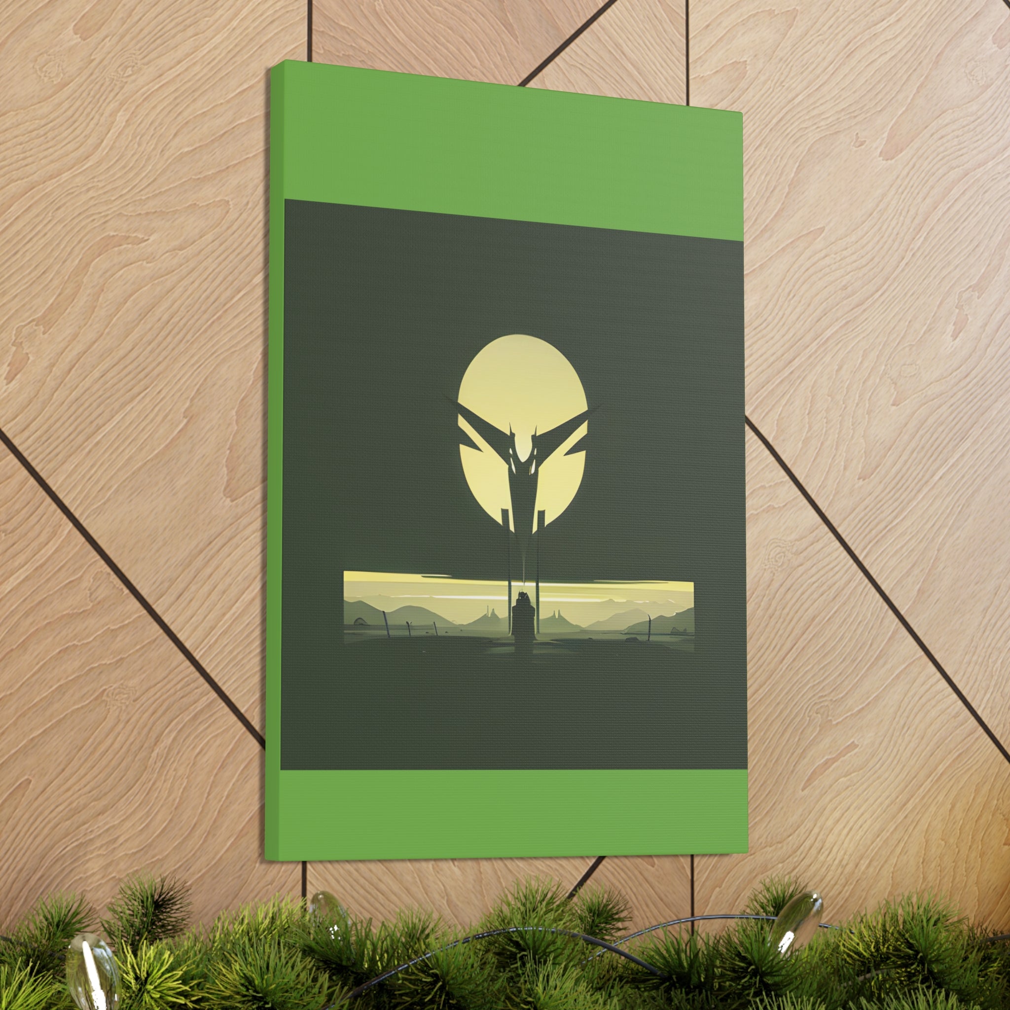 AI Vigilante themed Canvas Gallery Wraps