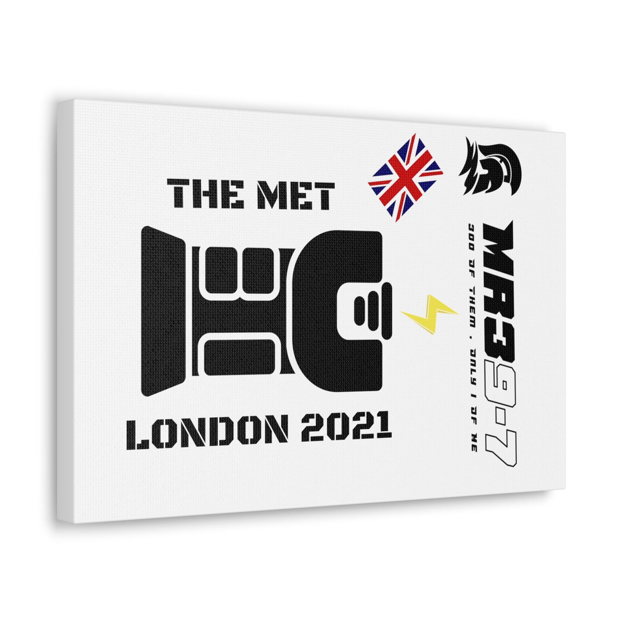 Copy of Canvas Gallery Wraps MR 39 Tasered by The MET 2021