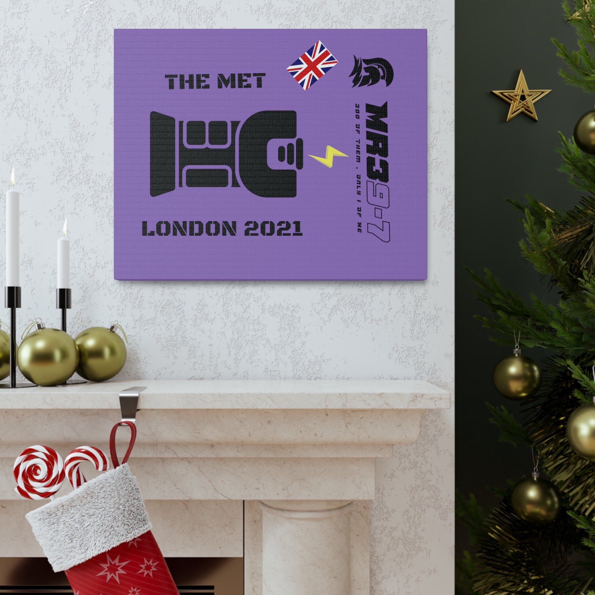 Copy of Canvas Gallery Wraps MR 39 Tasered by The MET 2021