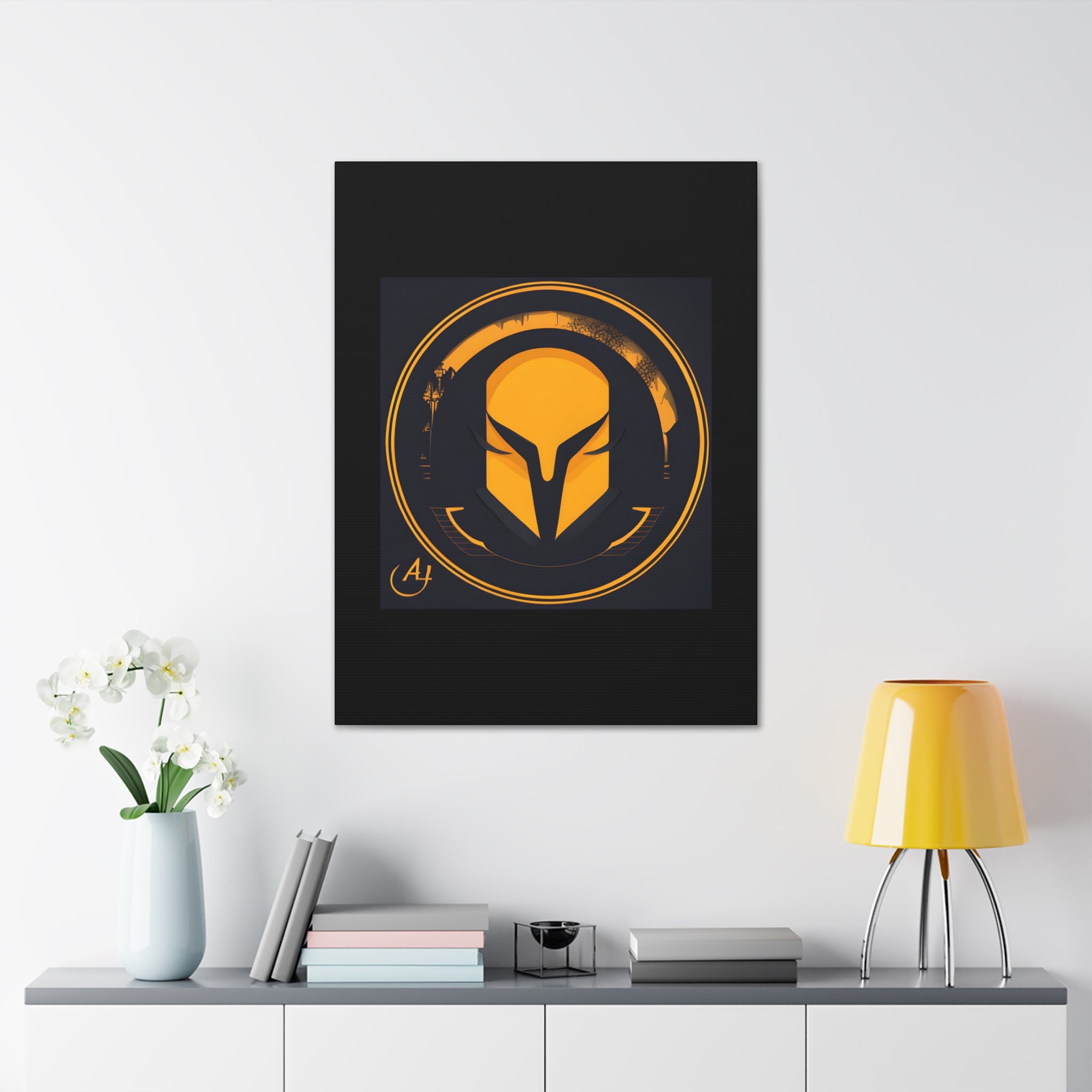 AI Vigilante themed Canvas Gallery Wraps