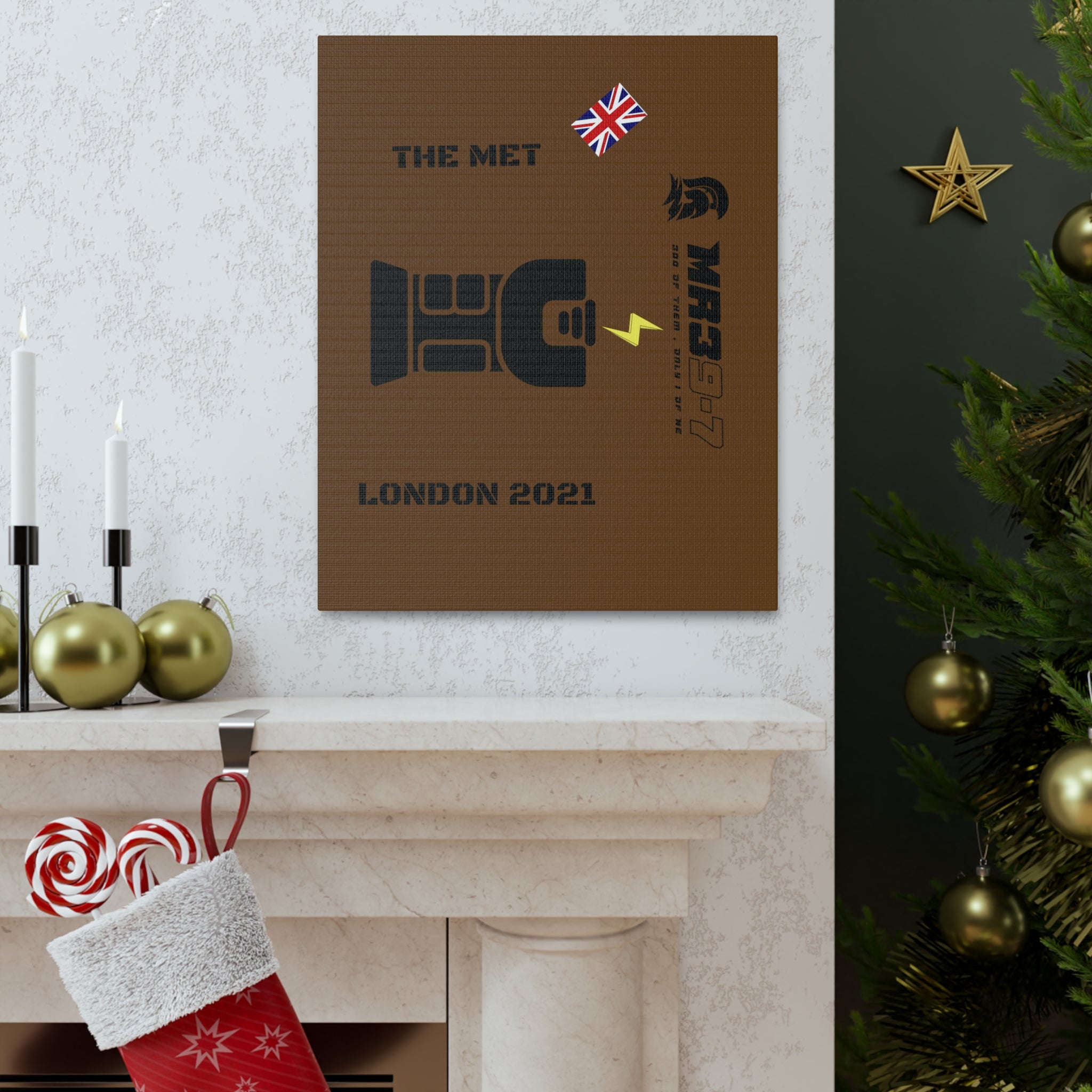 Canvas Gallery Wraps MR 39 Tasered by The MET 2021