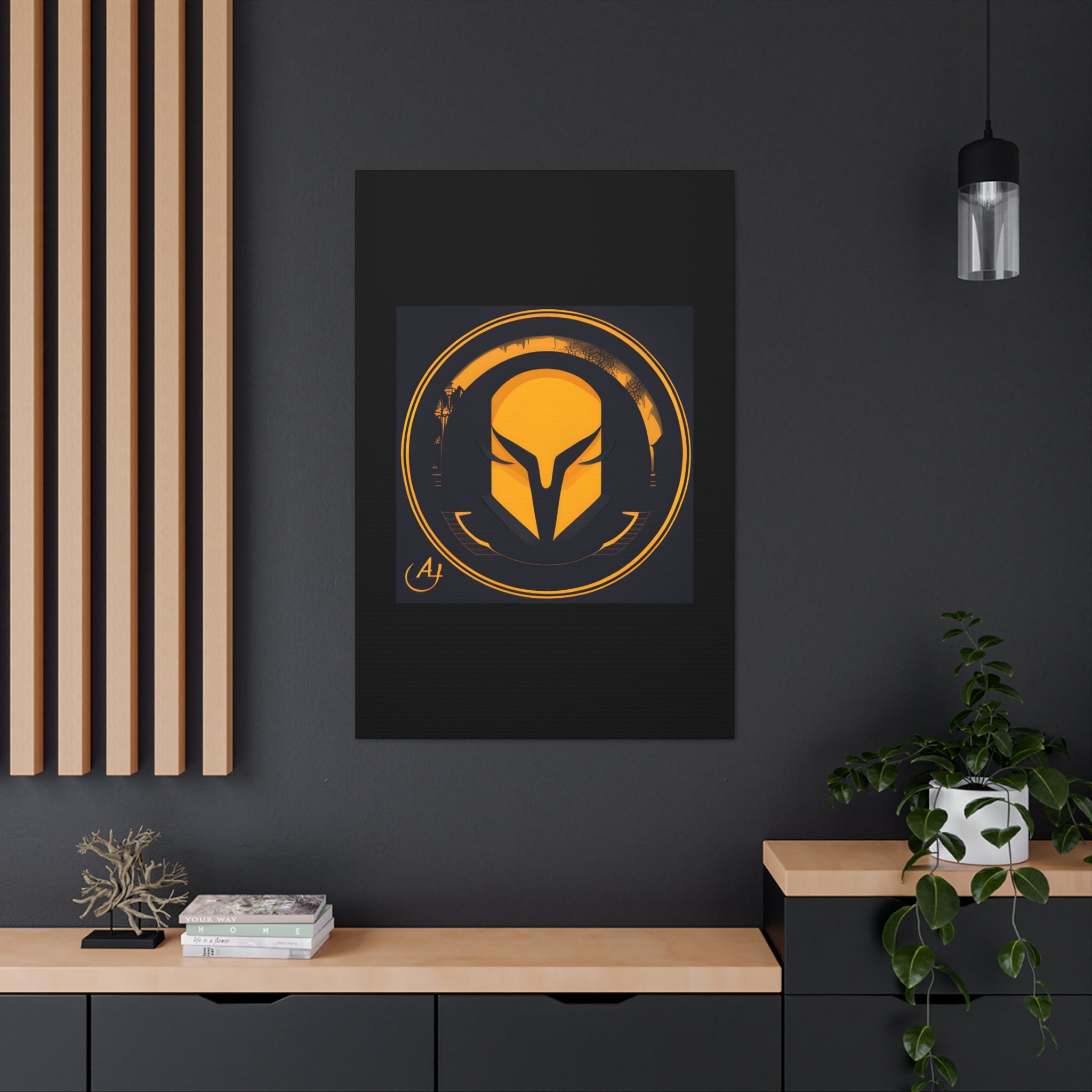 AI Vigilante themed Canvas Gallery Wraps