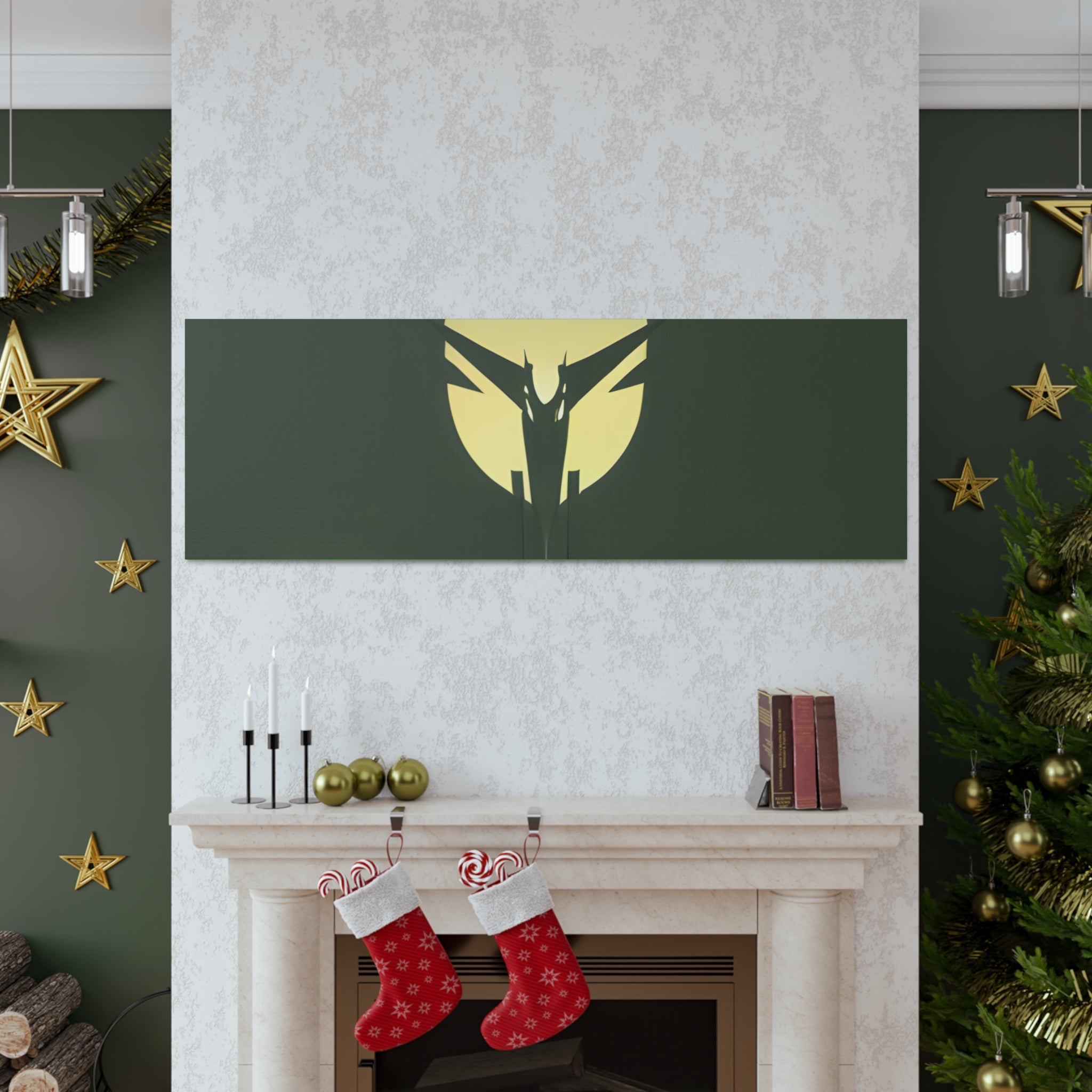 AI Vigilante themed Canvas Gallery Wraps