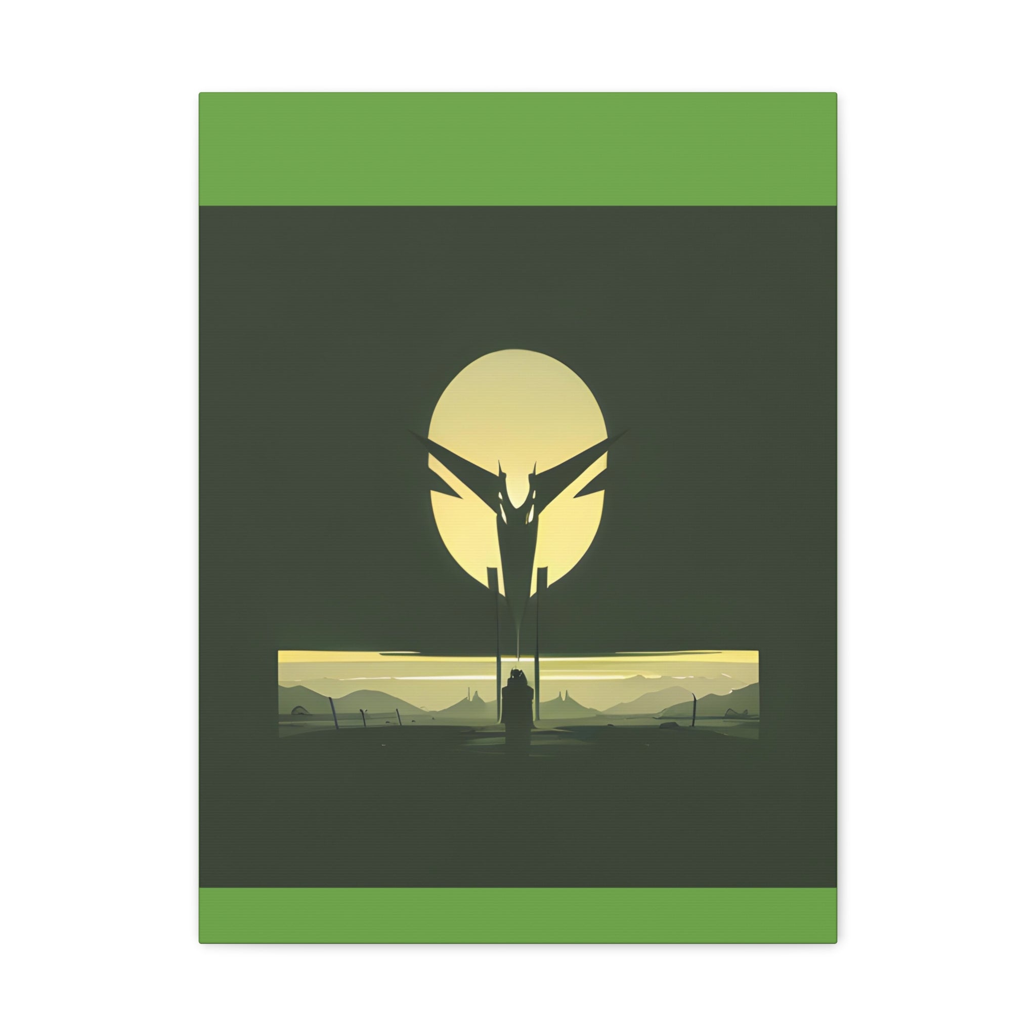 AI Vigilante themed Canvas Gallery Wraps