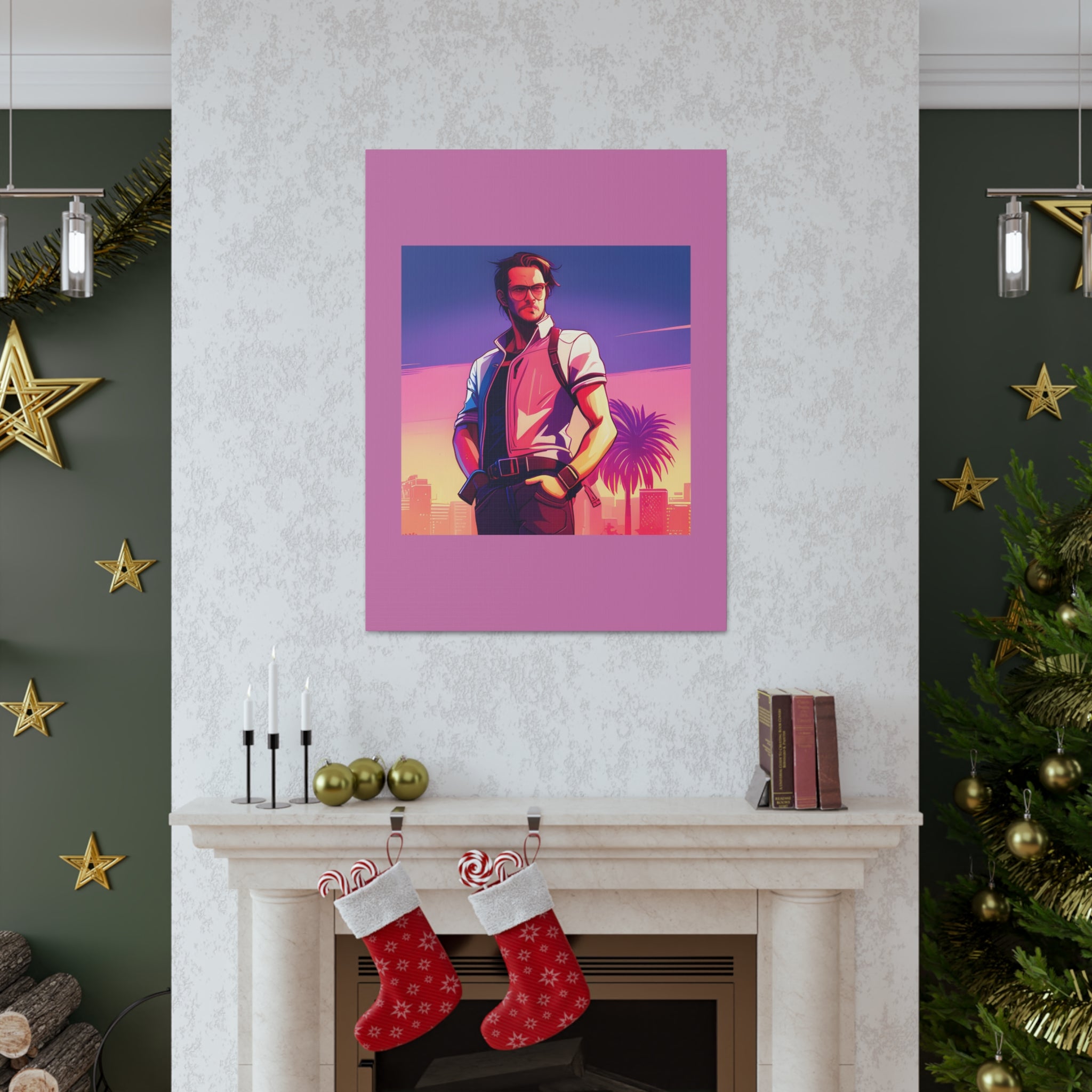 Canvas Gallery Wraps. AI•Vice.Vigilante.Mr39