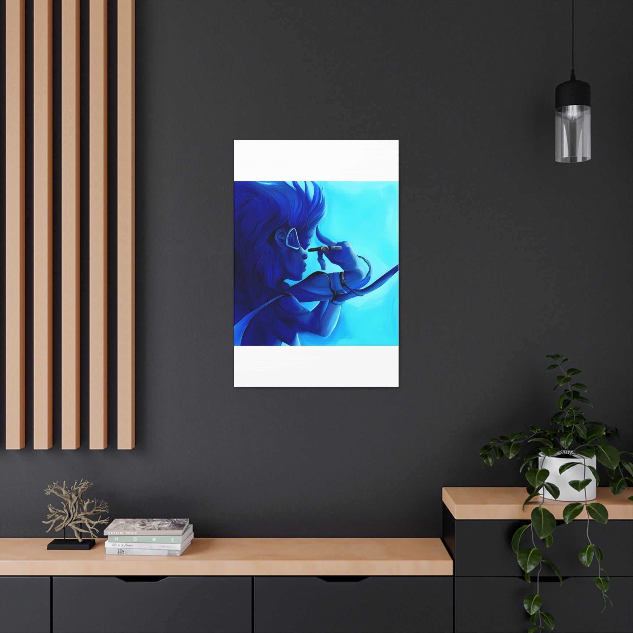 Canvas Gallery Wraps AI•Scuba Dive 1P Q&C generated