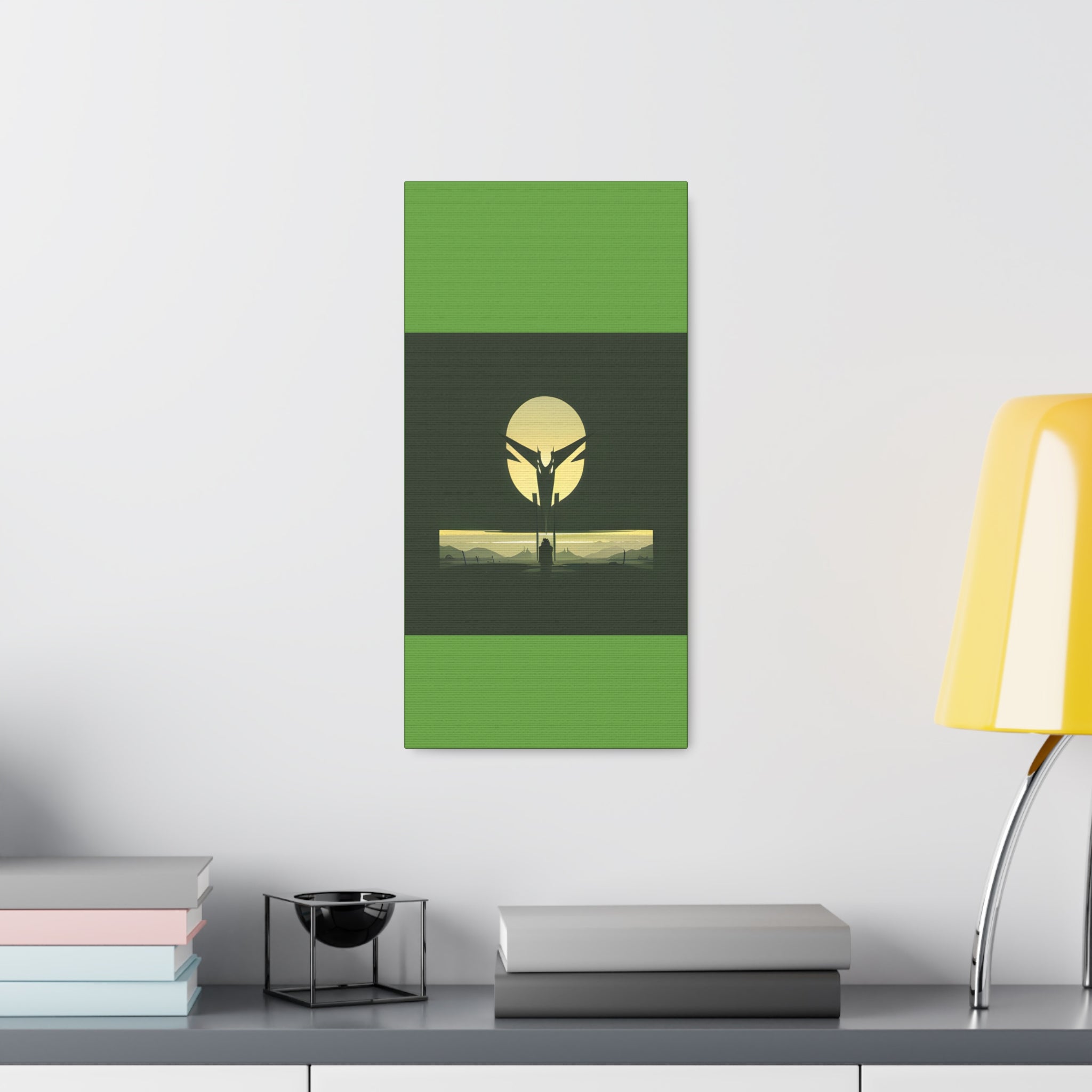AI Vigilante themed Canvas Gallery Wraps